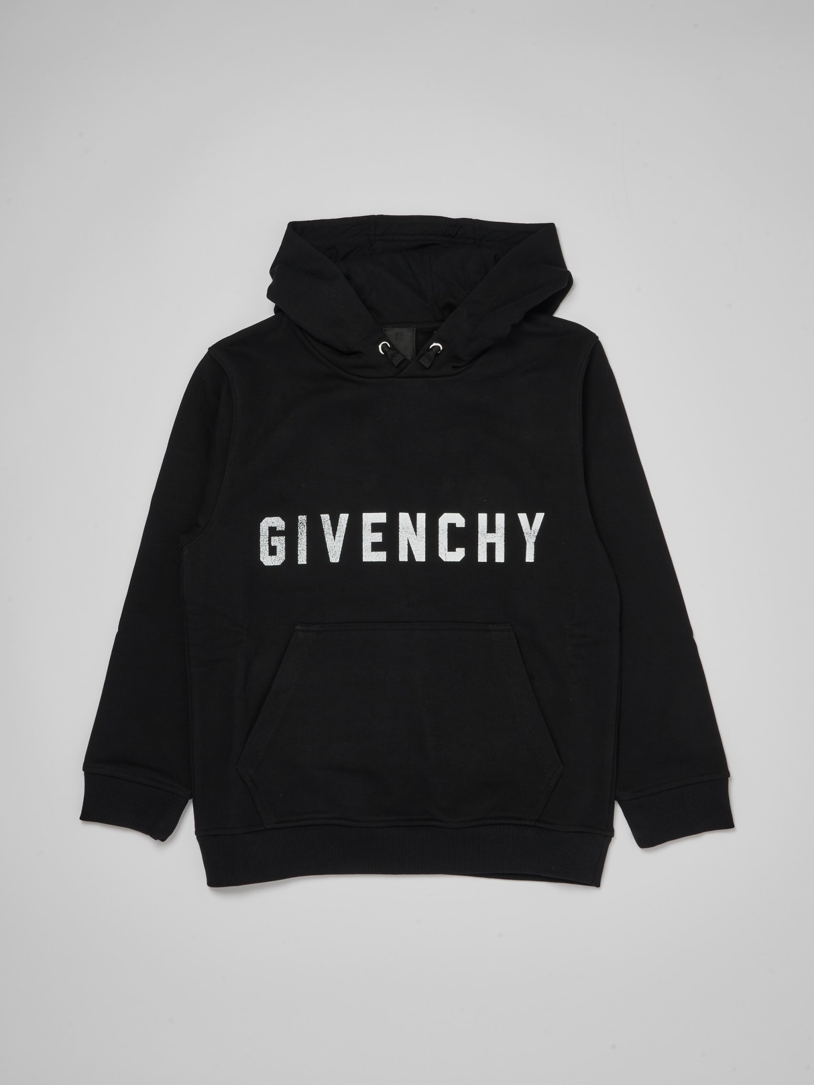 Shop Givenchy Hoodie Sweatshirt In Nero