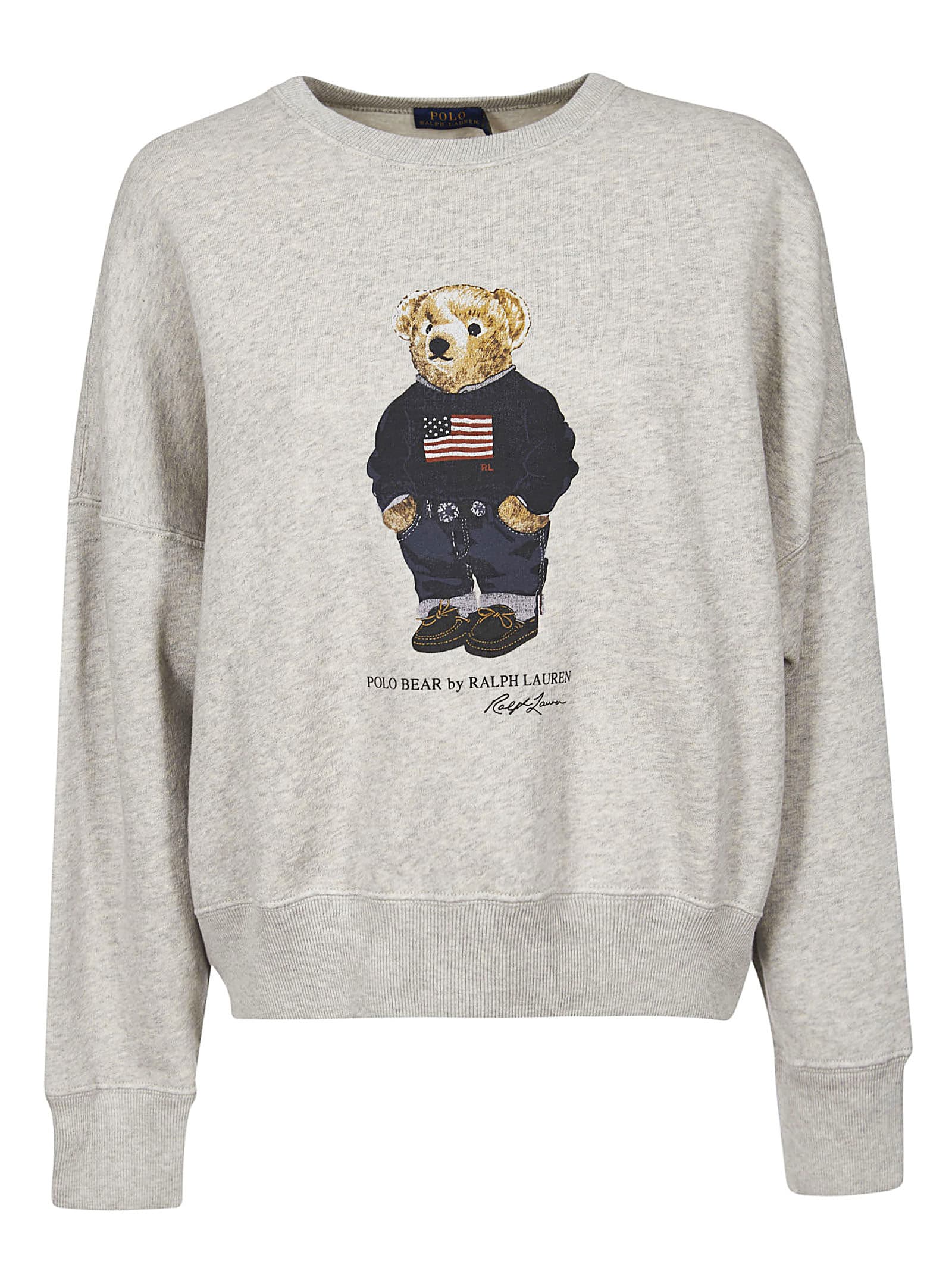 Ralph Lauren Ralph Lauren Bear Print Sweatshirt - 11027488 | italist