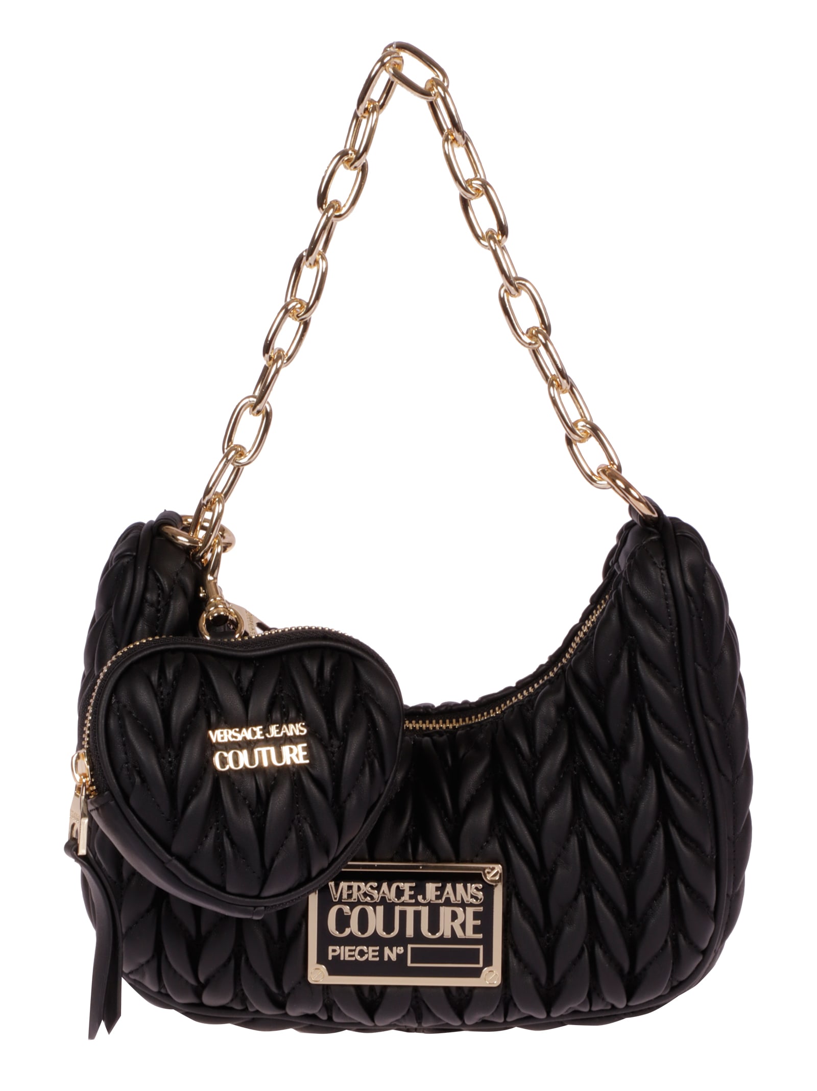 Versace Jeans Couture women Sketch couture handbags black