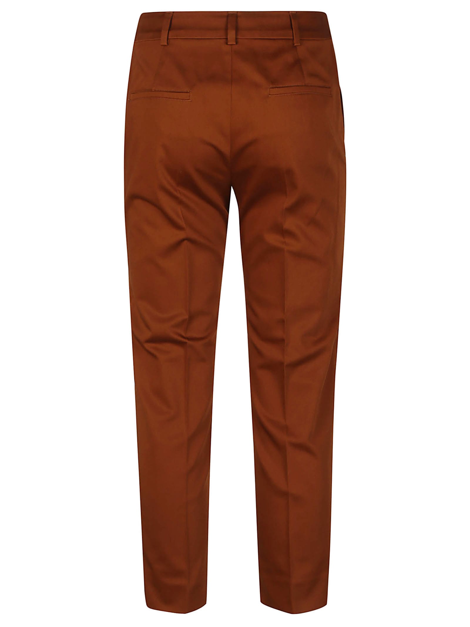 Shop Max Mara Lince Pant In Cuoio Scuro