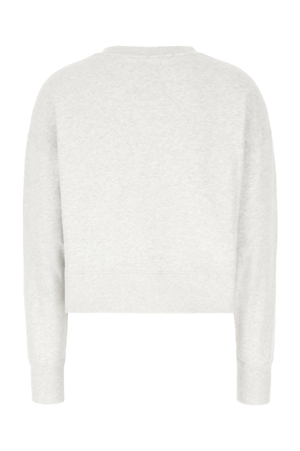 Shop Canada Goose Melange Light Grey Cotton Oversize Sweatshirt In Grigio