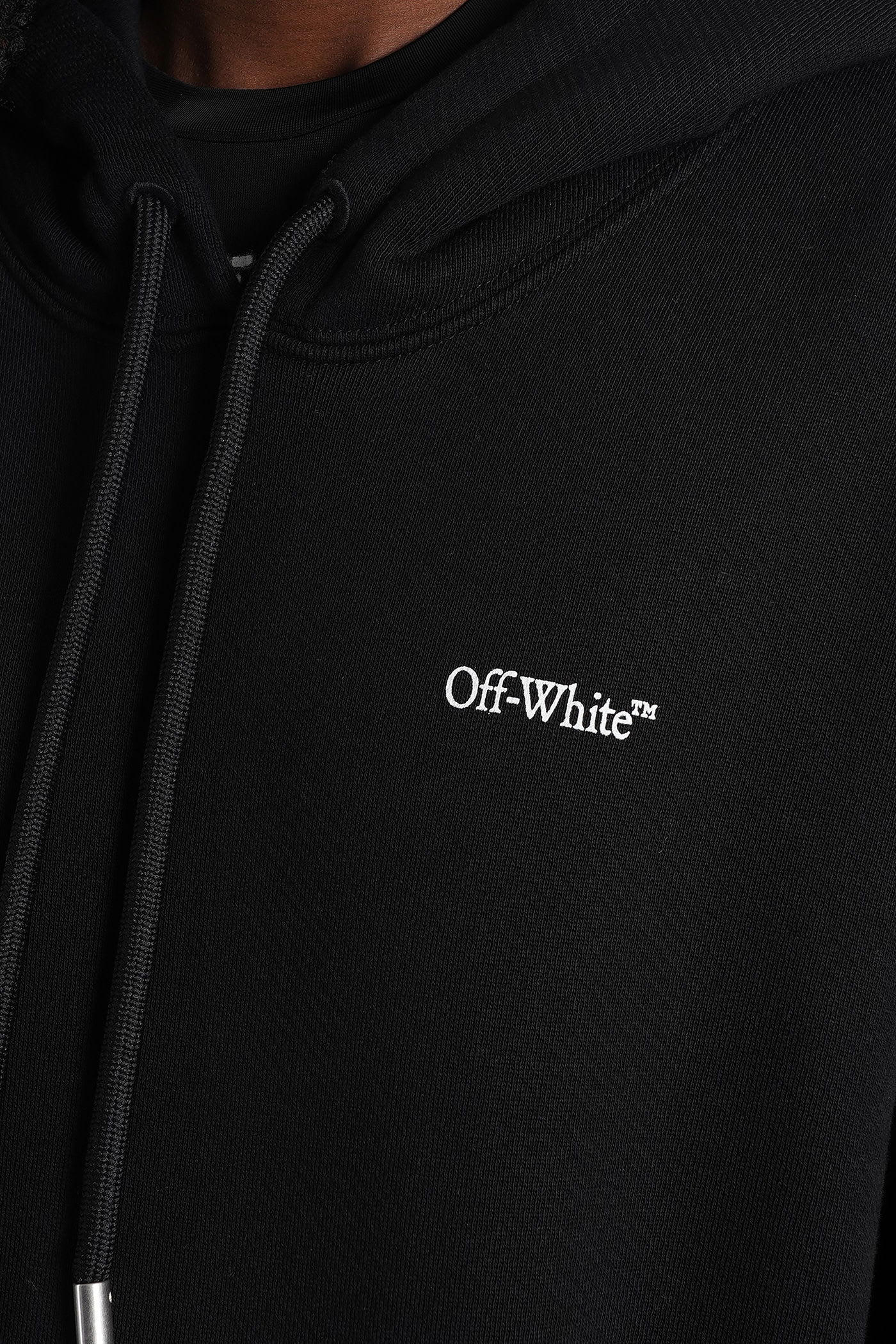 Off-white Sweatshirt In Black Cotton In Black