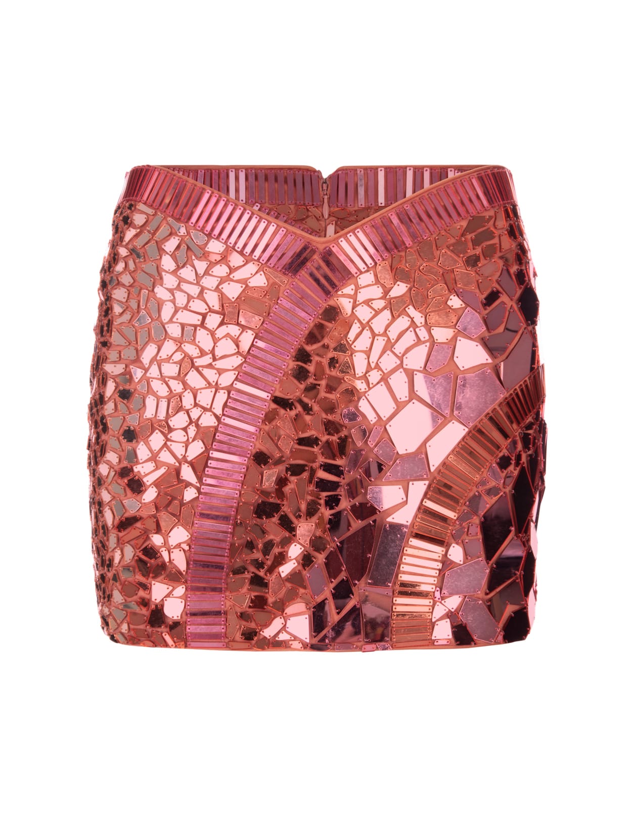Retrofete Calypso Coral Bellona Mini Skirt