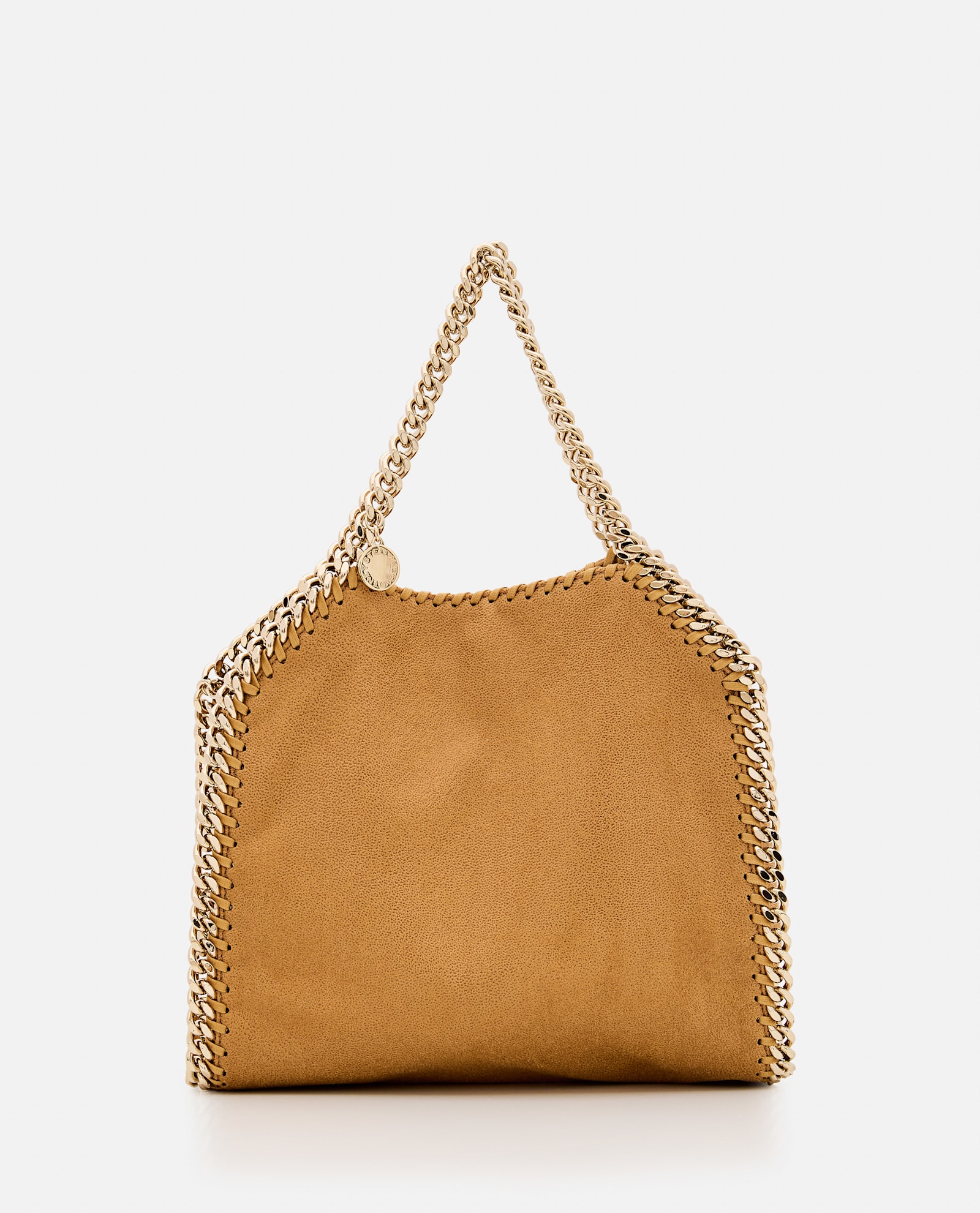 Mini Tote Eco Shaggy Deer W/light Gold Color Chain