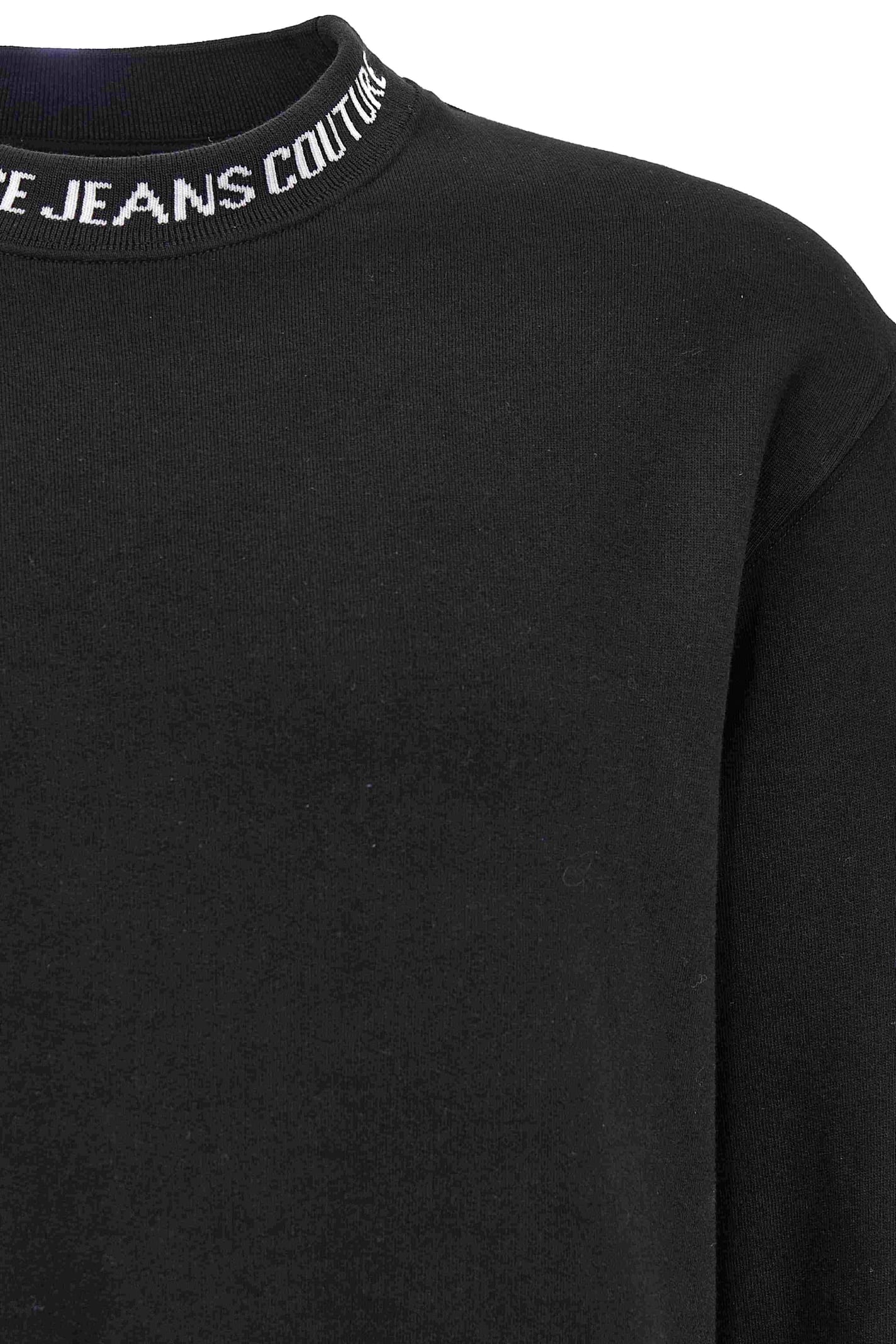 Shop Versace Jeans Couture Sweater In Black