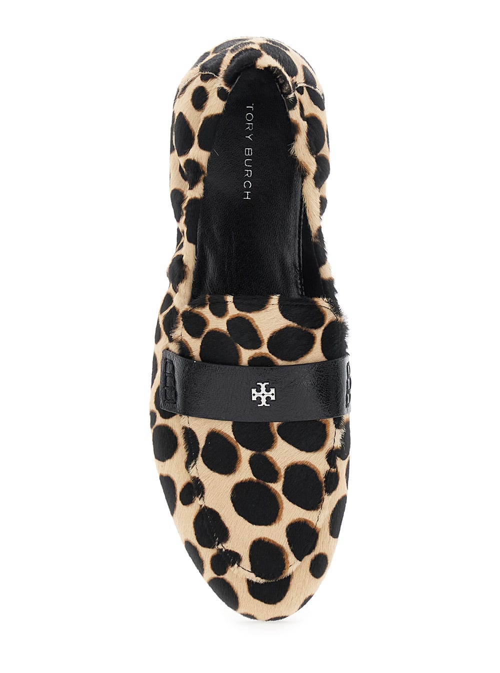 Tory Burch Animal Print Pony Skin Loafers In Animal Print