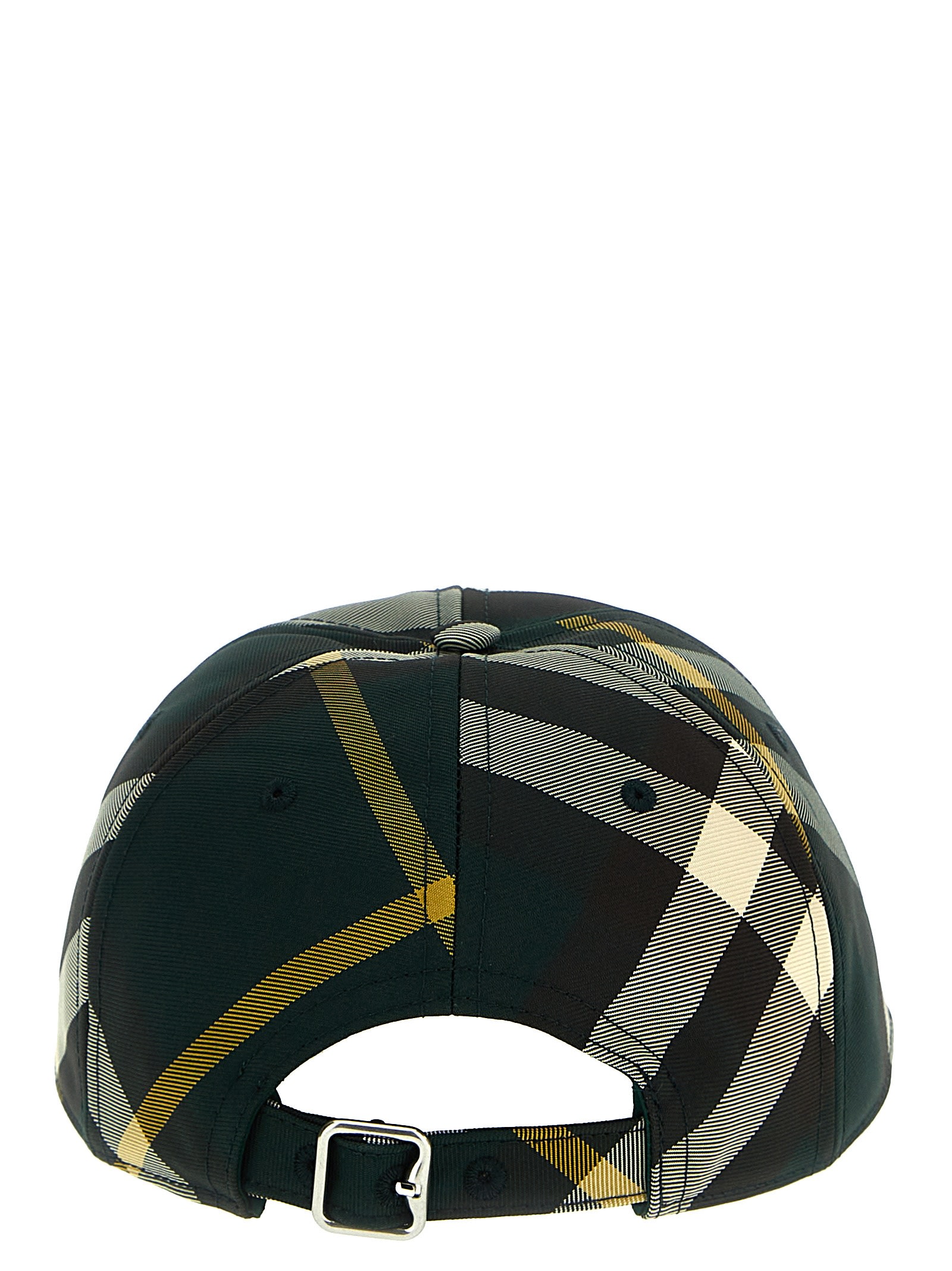 Shop Burberry Check Cap In Multicolor