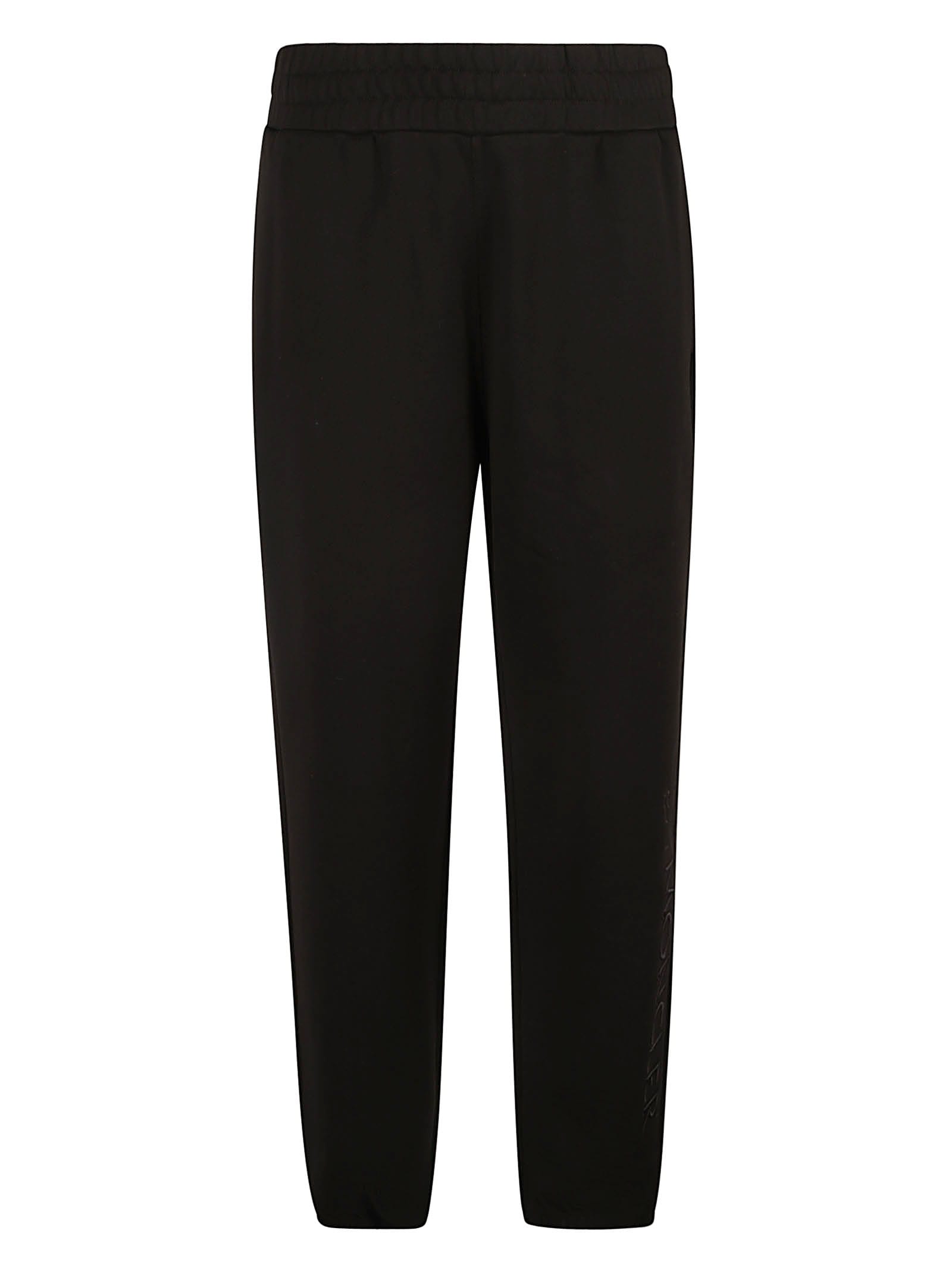 Shop Moncler Classic Ribbed Track Pants