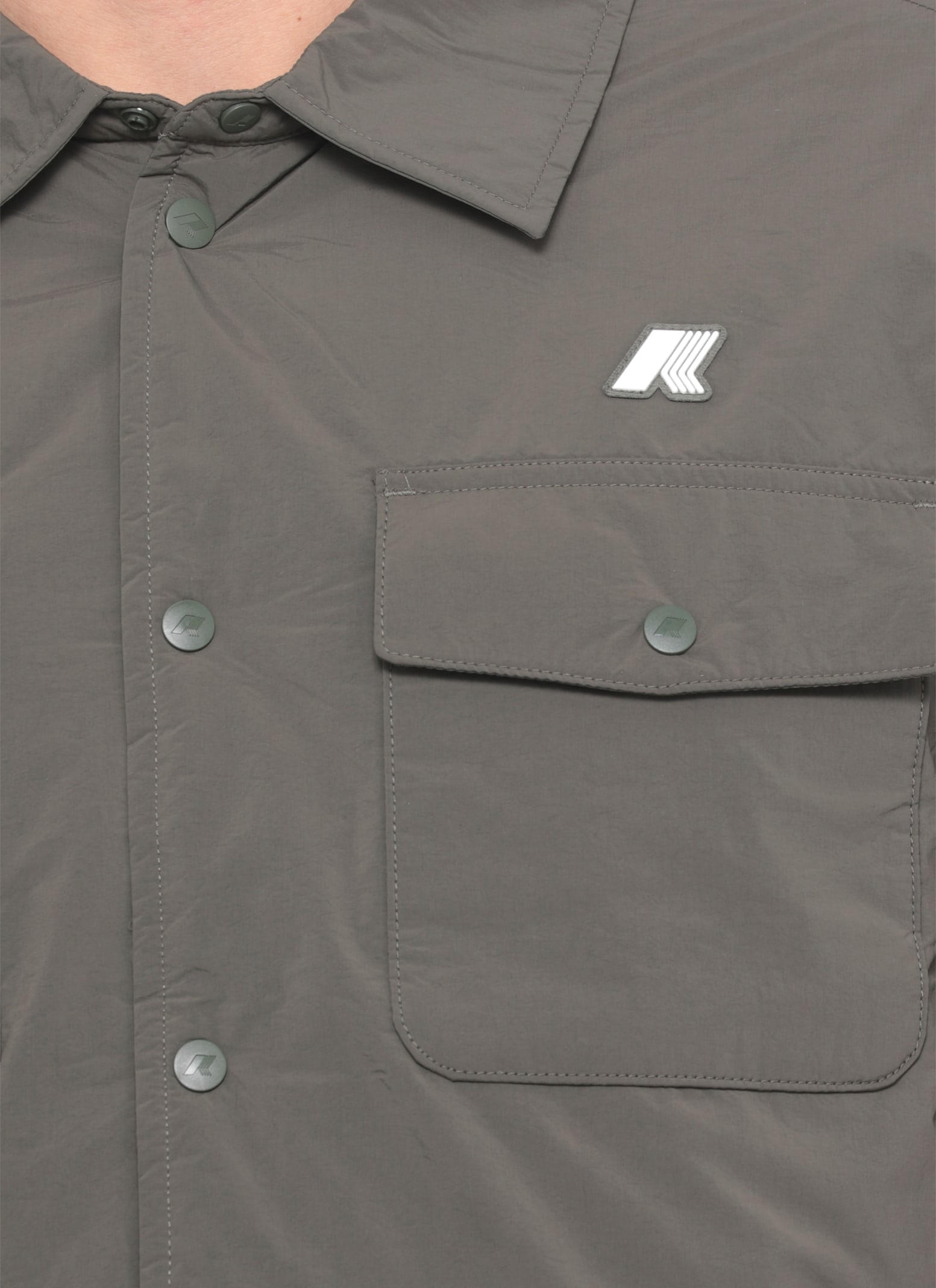 K-way Umbert Plain Warm Jacket In Green