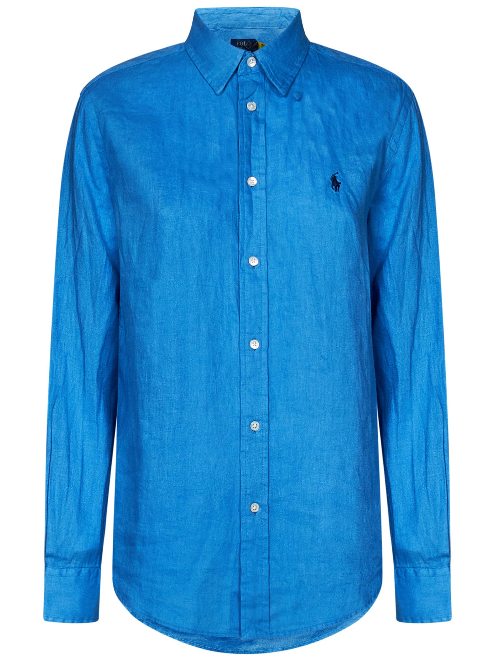 Shop Polo Ralph Lauren Shirt  In Bluette