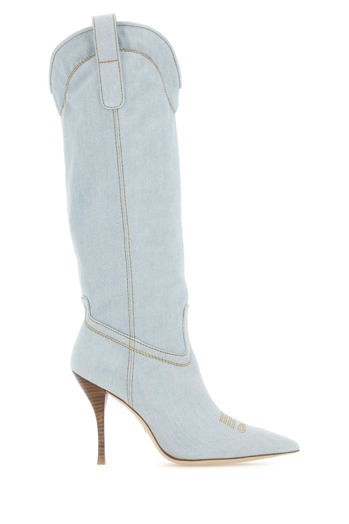 stuart weitzman denim outwest boots