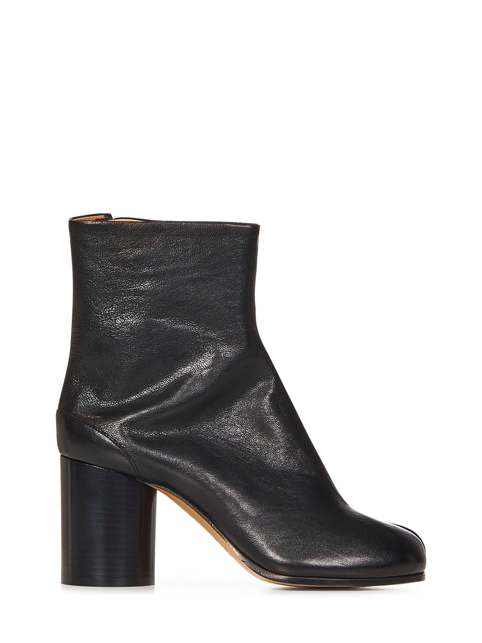 Shop Maison Margiela Tabi Boots In Black