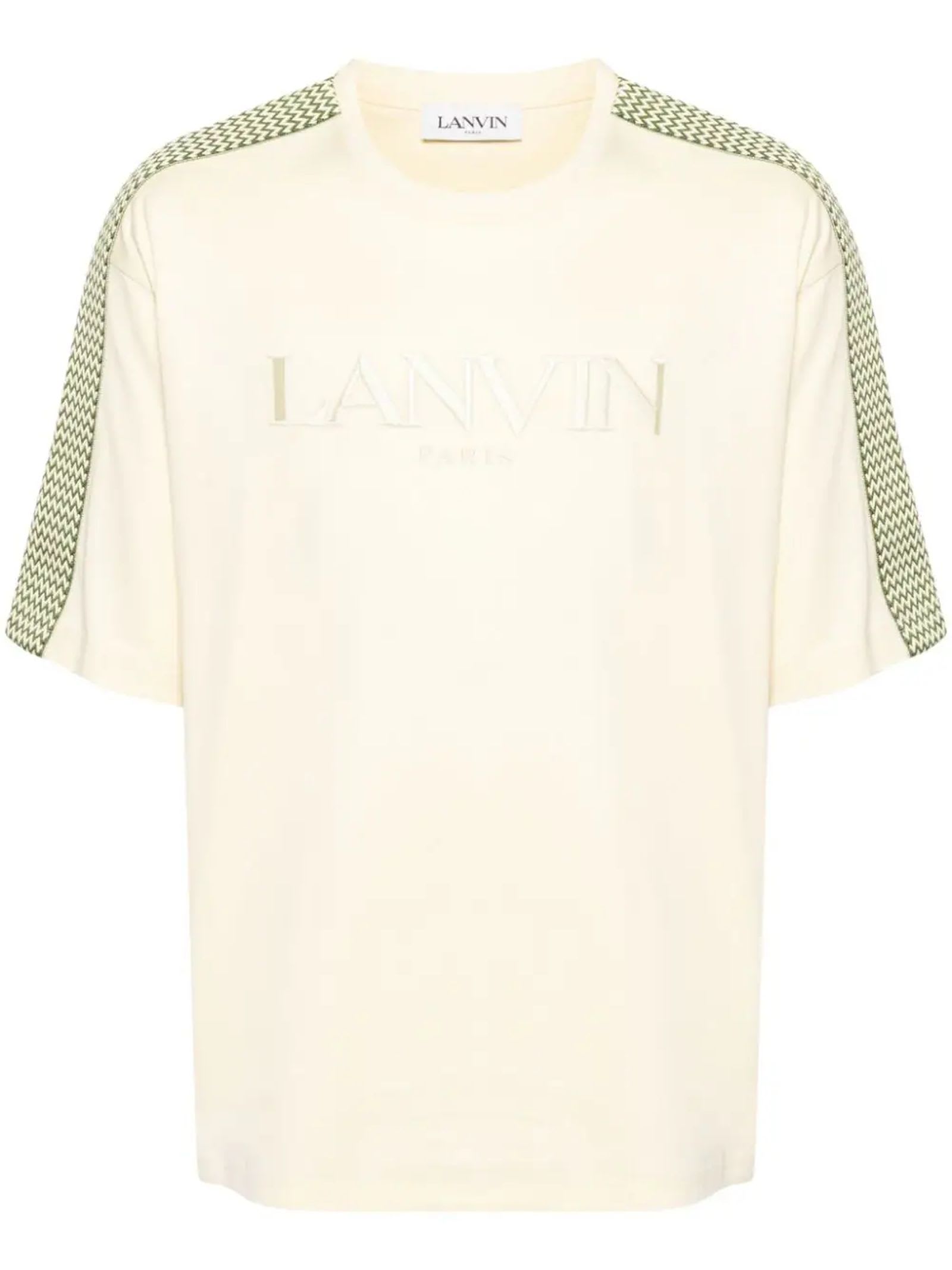 Shop Lanvin T-shirts And Polos Yellow