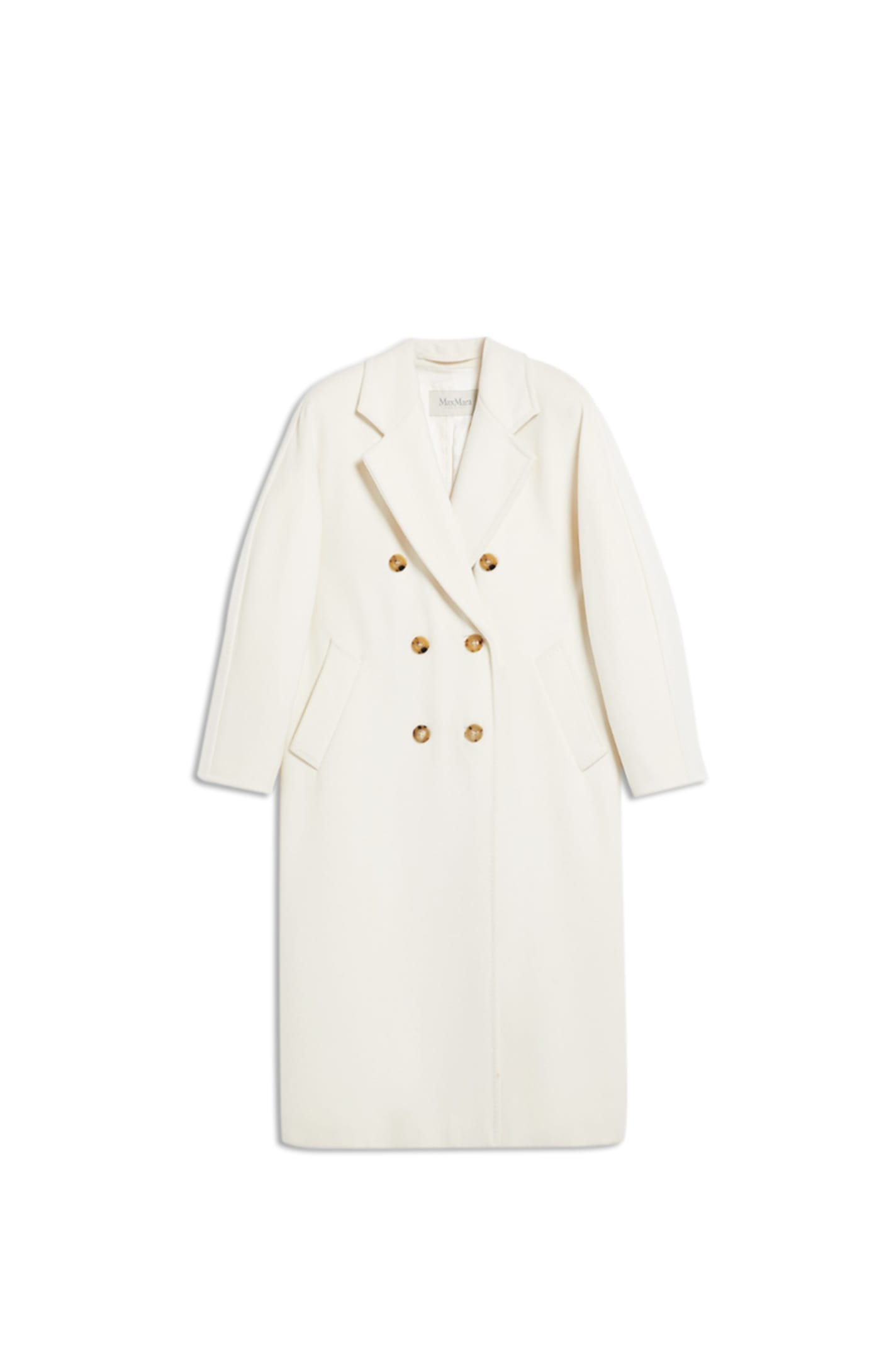 Shop Max Mara Madame Puffer Jacket In White