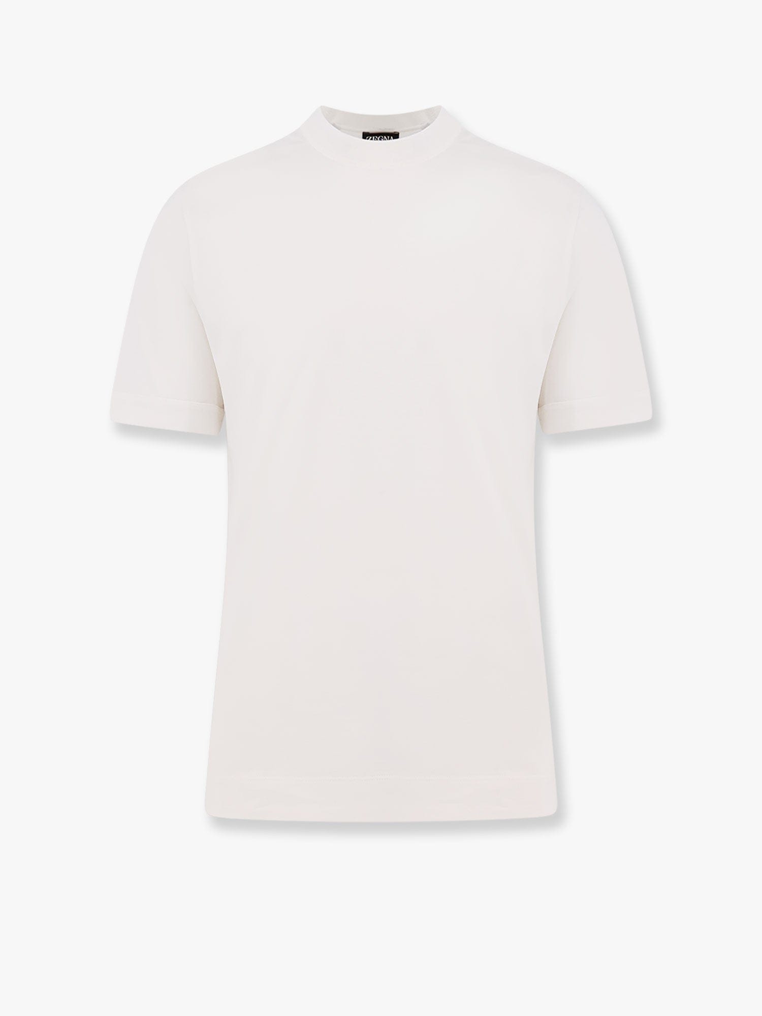 Shop Zegna Leggerissimo Cotton And Silk T-shirt In White