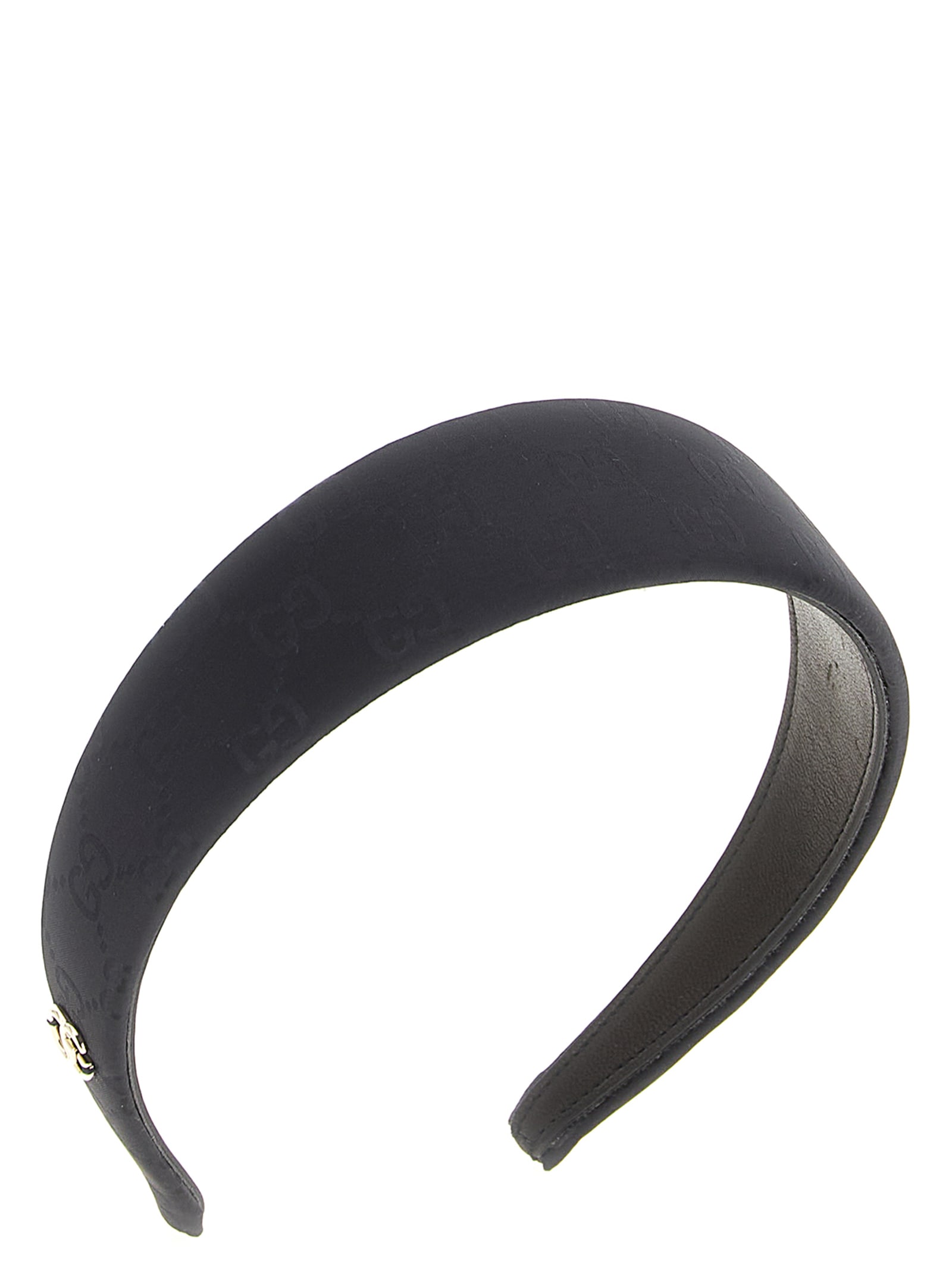 Gucci Headband Gg Hair Accessories Black In Black