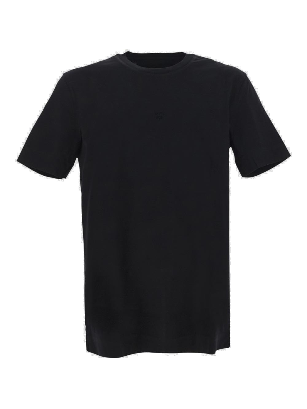 Shop Givenchy Crewneck T-shirt In Black