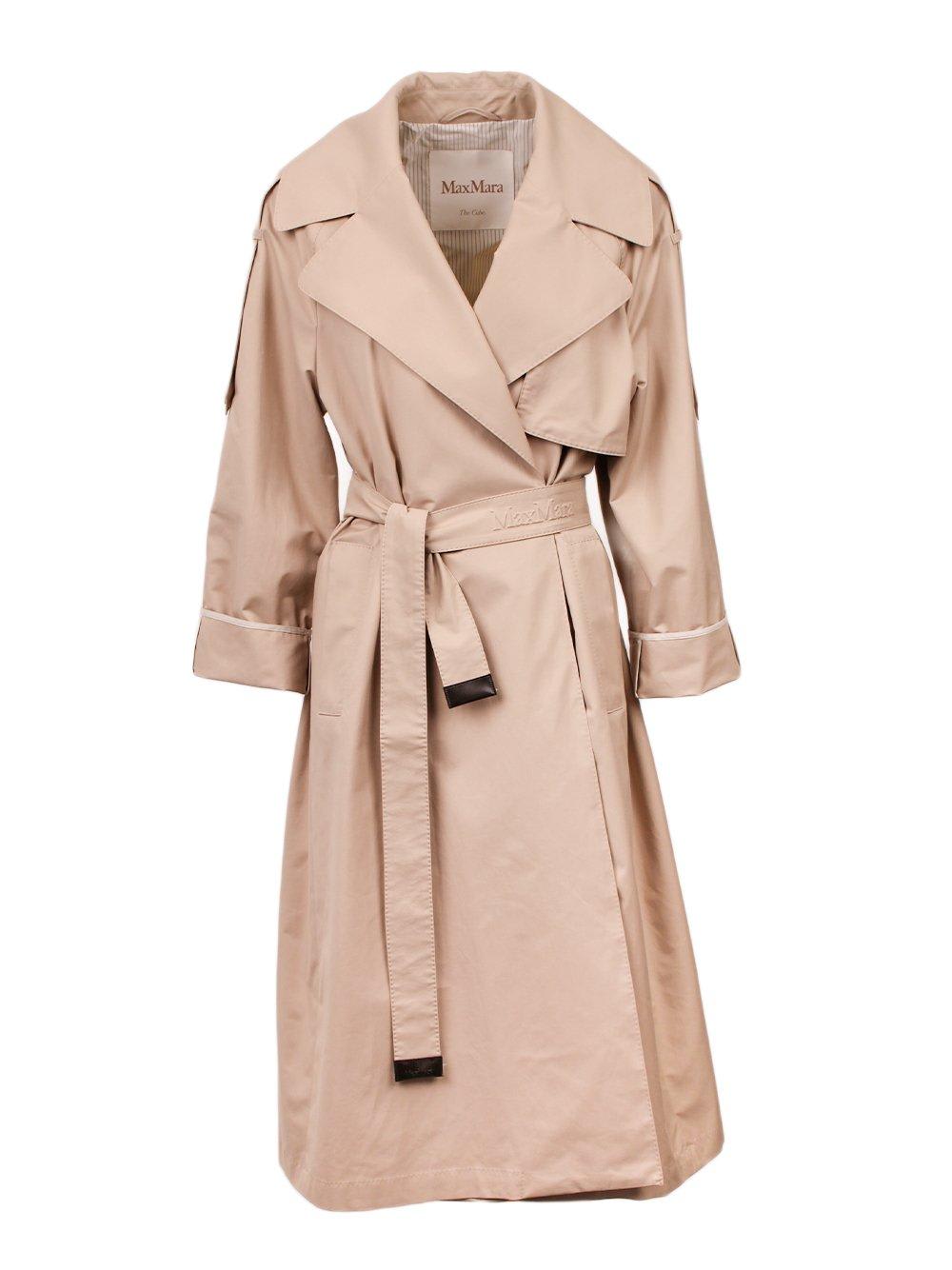 Utrench Belted Long-sleeved Coat