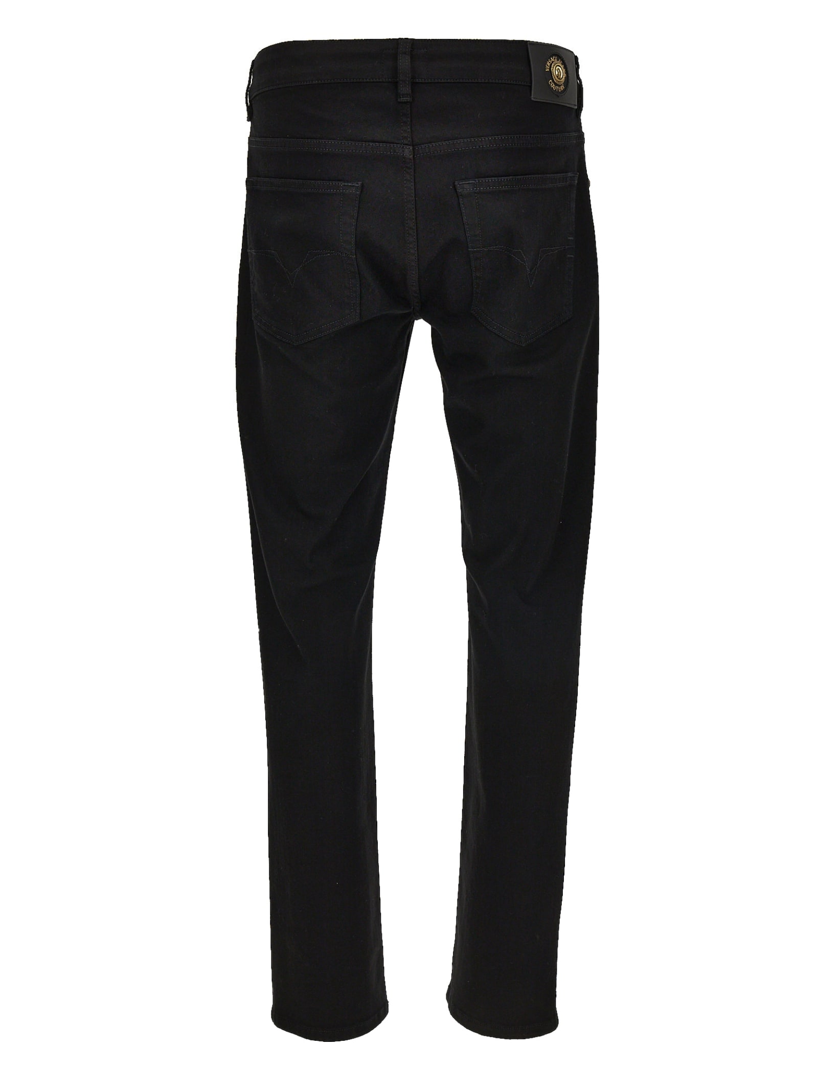 Shop Versace Jeans Couture Jeans In Black