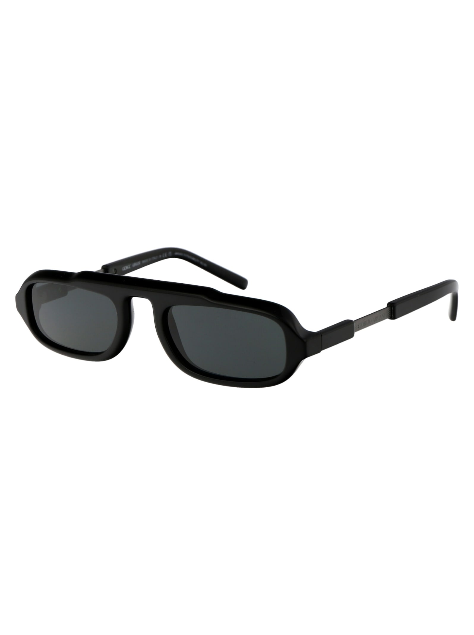 Shop Giorgio Armani 0ar8203 Sunglasses In 587587 Black