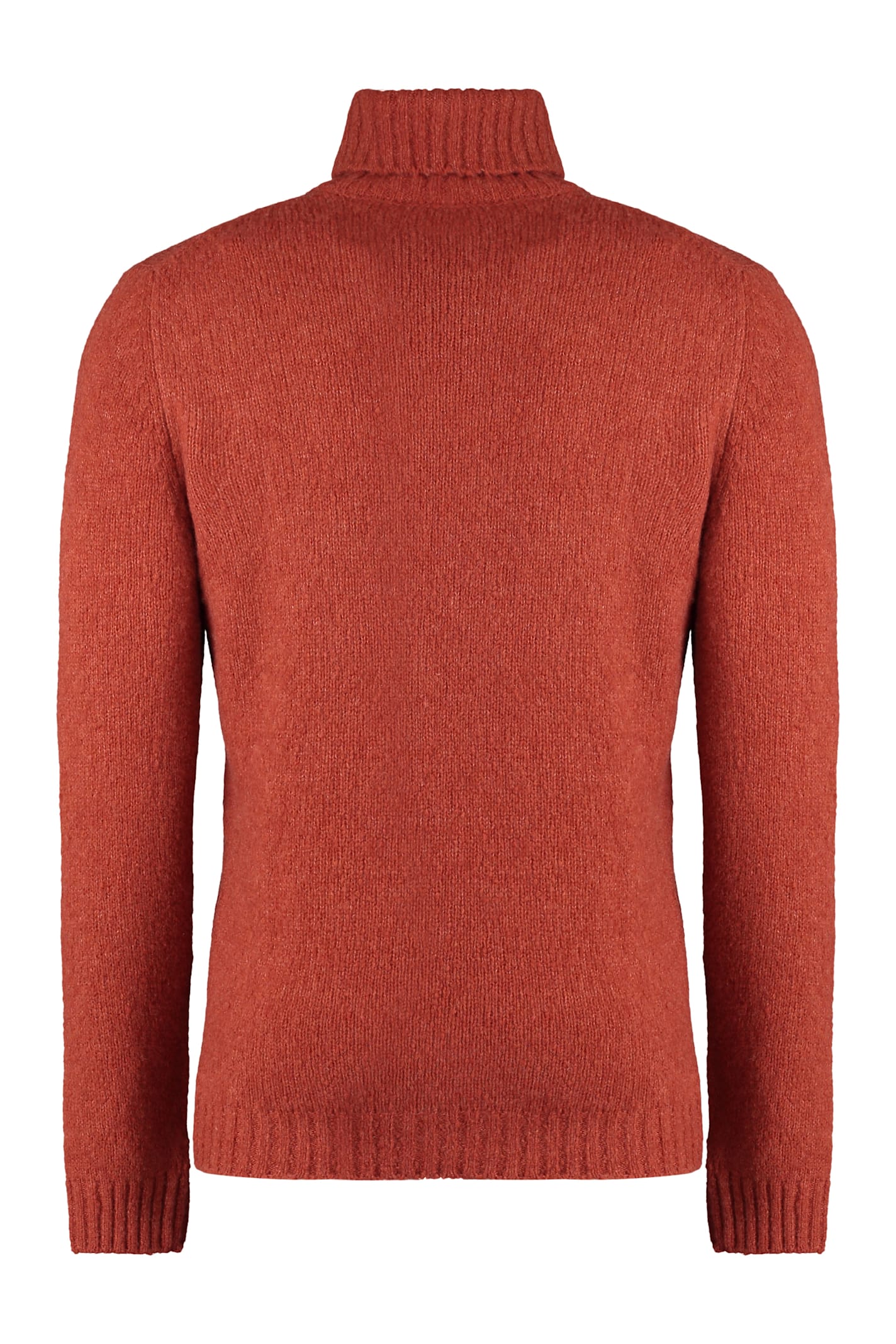 Moorer Todi Turtleneck Sweater In Brown