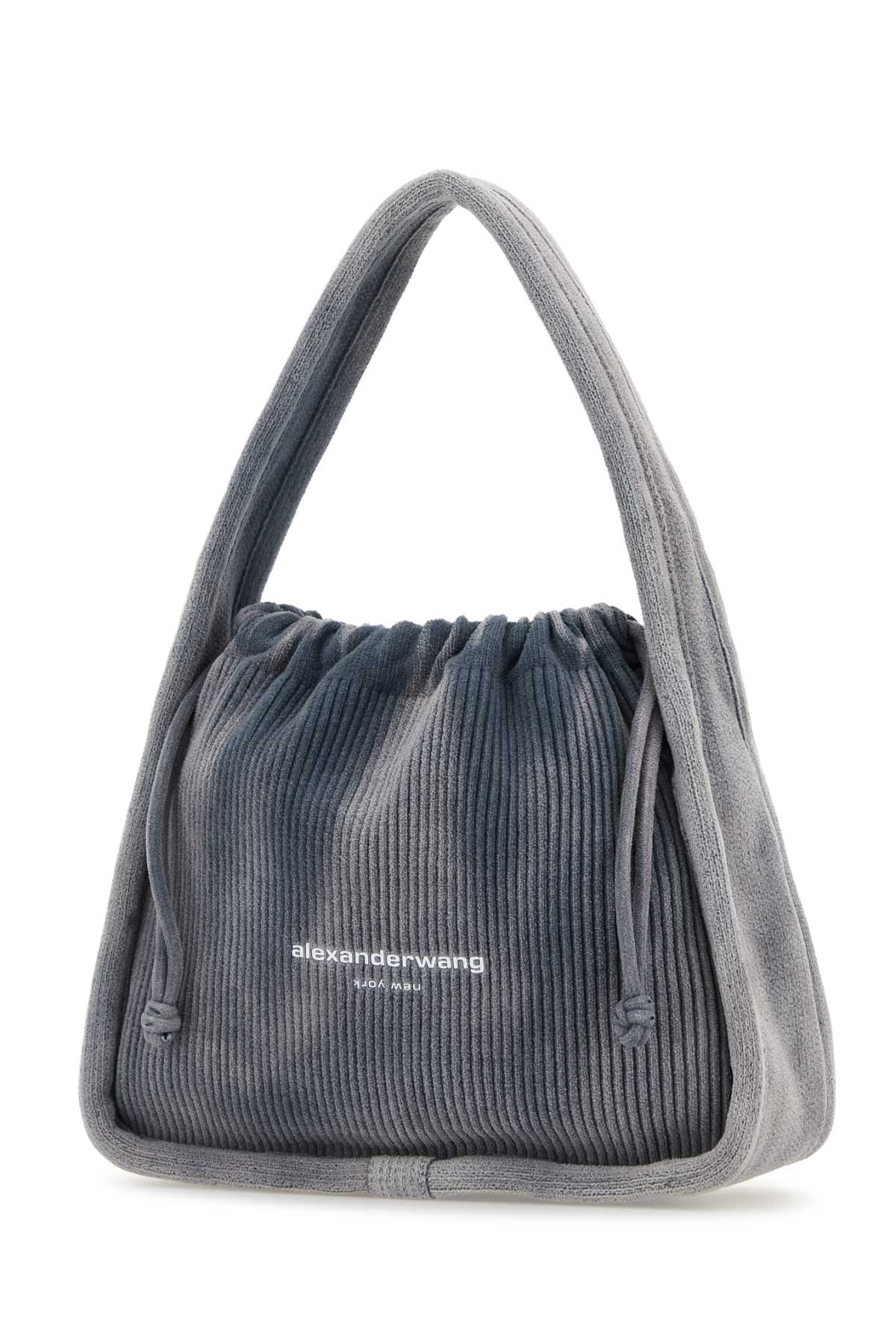 Alexander Wang Air Force Blue Corduroy Small Ryan Handbag