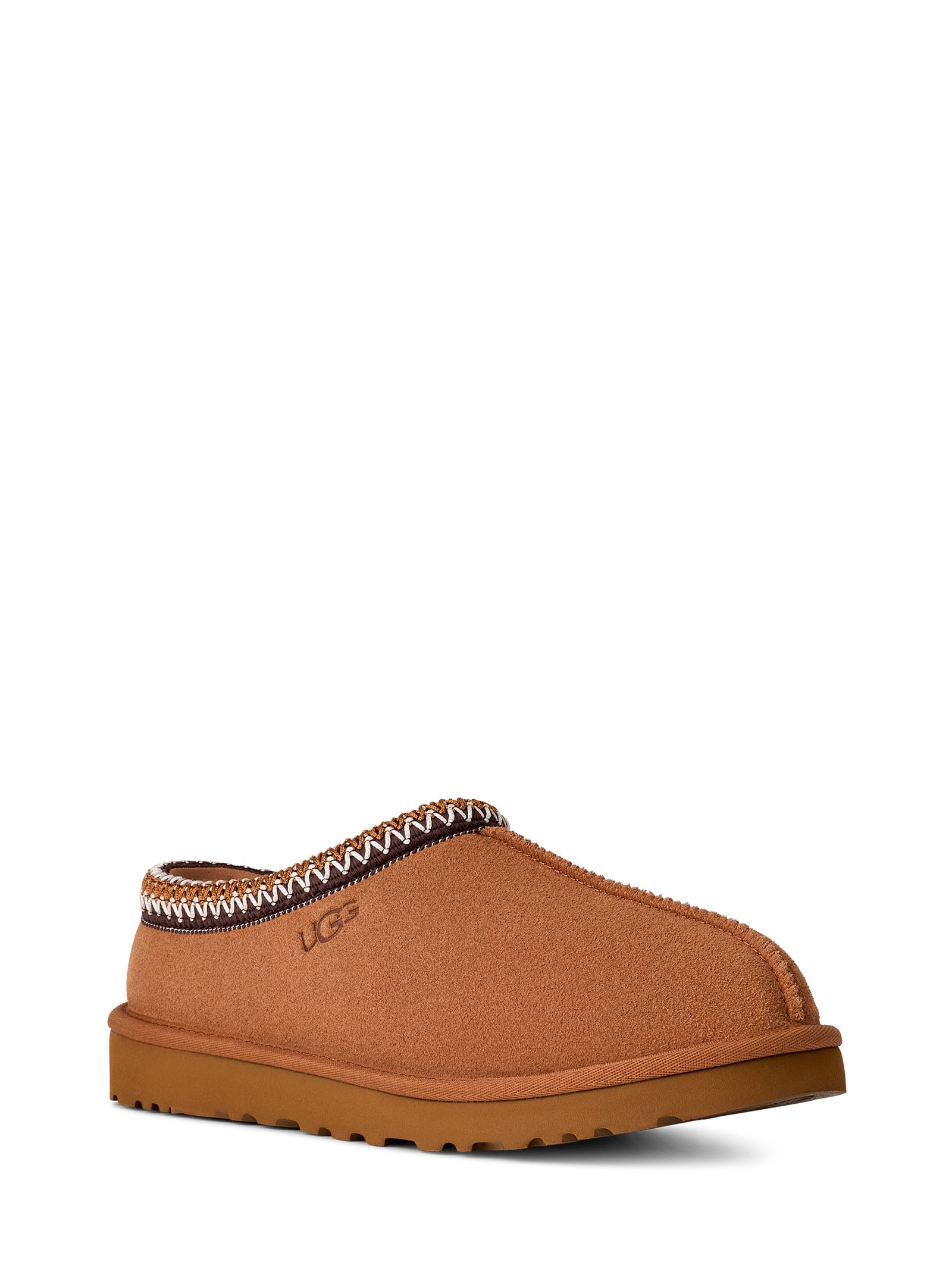 Ugg Tasman 5950-che Clogs Mens 7 Chestnut Suede Comfort Slip On Slippers Rhs2608 (brown,7) In Brown