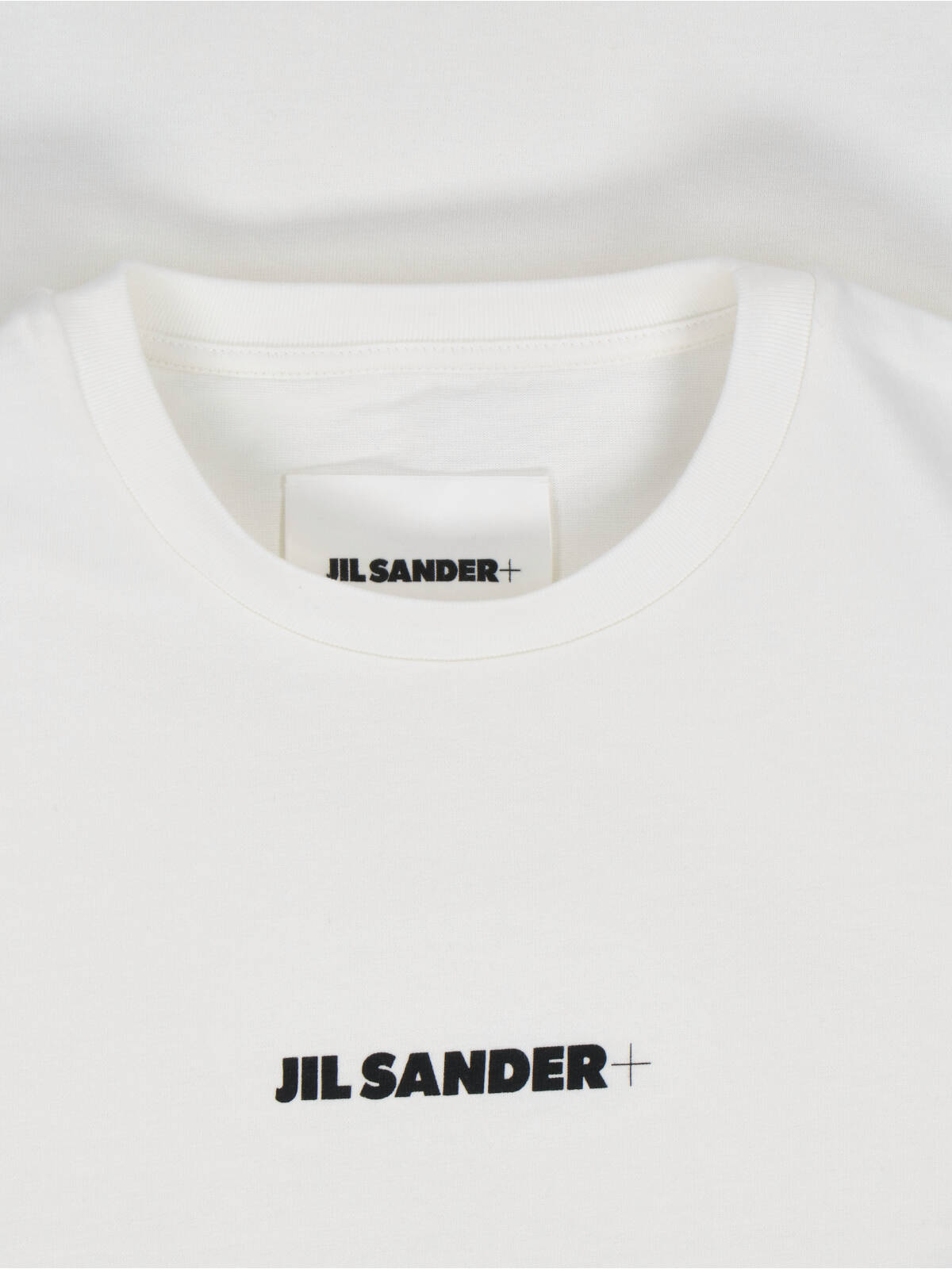 Jil Sander Cotton Crew-neck T-shirt In White