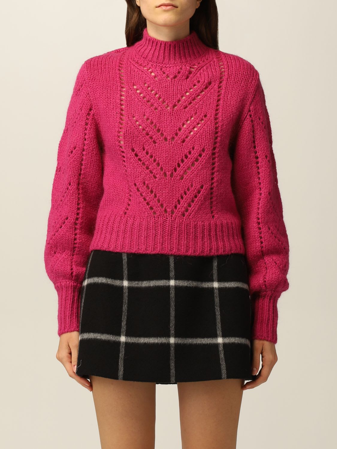 Red Valentino Sweater Red Valentino Mohair Blend Pullover