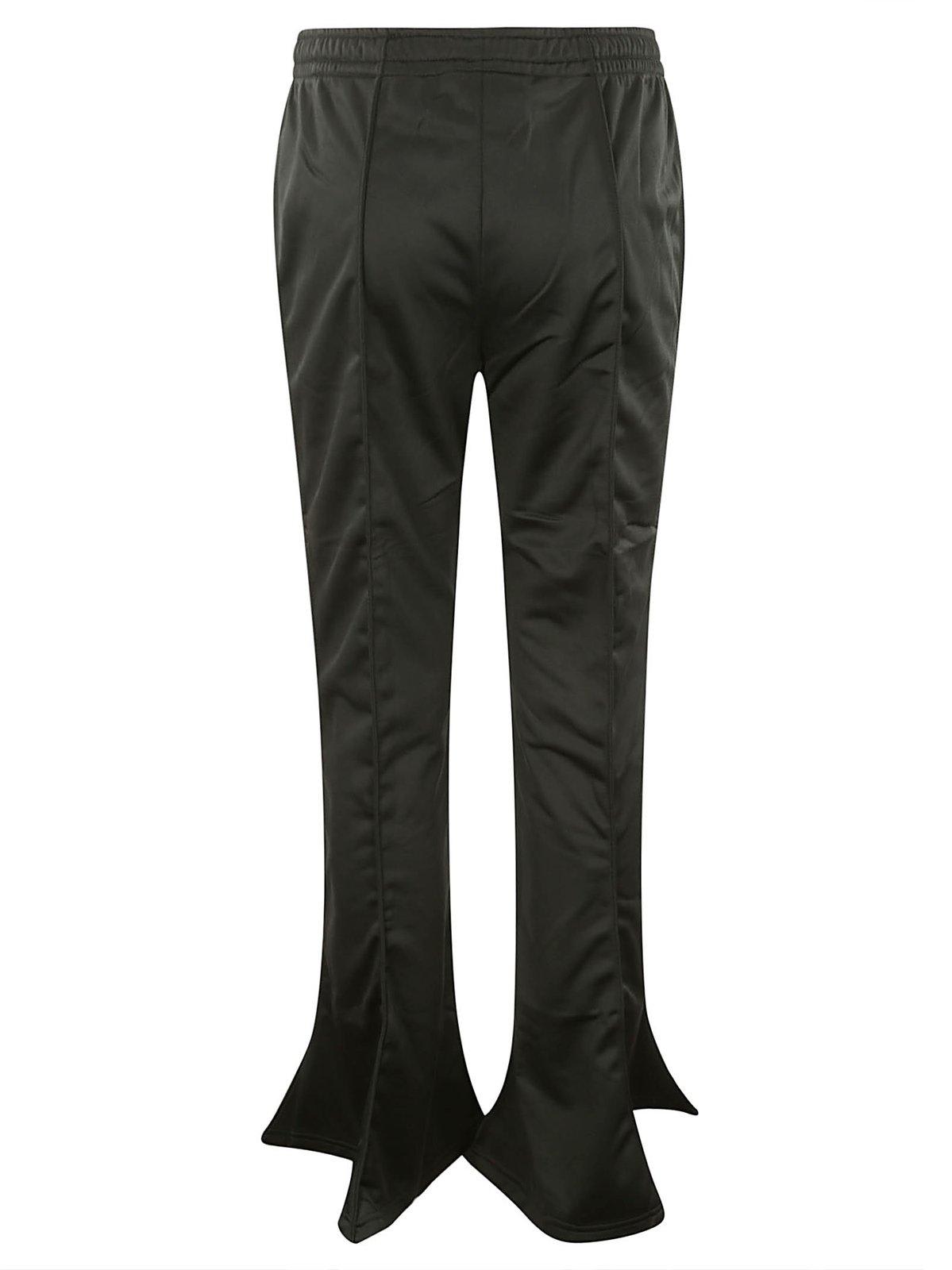 Shop Y/project Asymmetric Hem Track Pants In Black