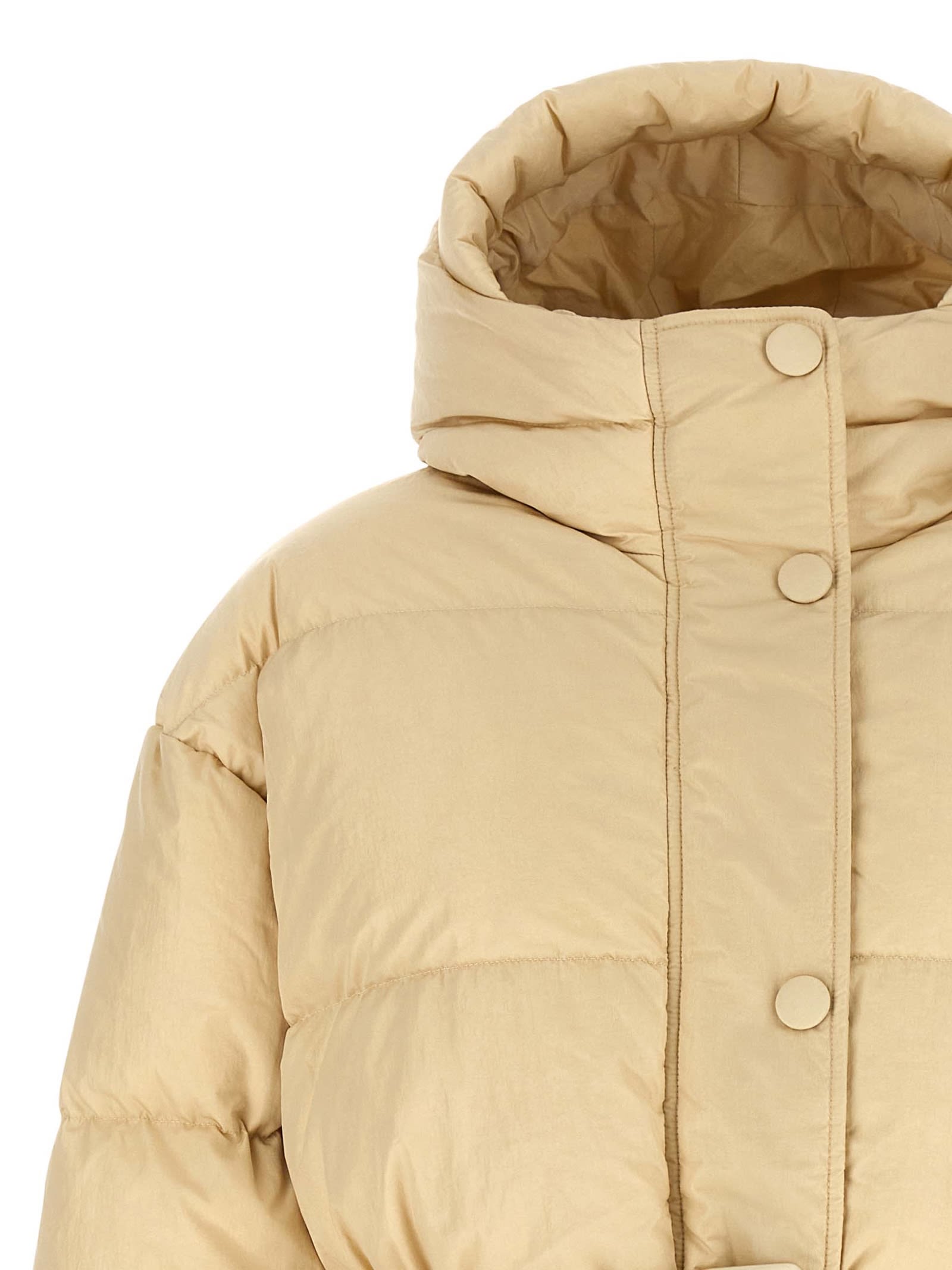 Ienki Ienki Michlin Puffer Jackets Beige In Nude