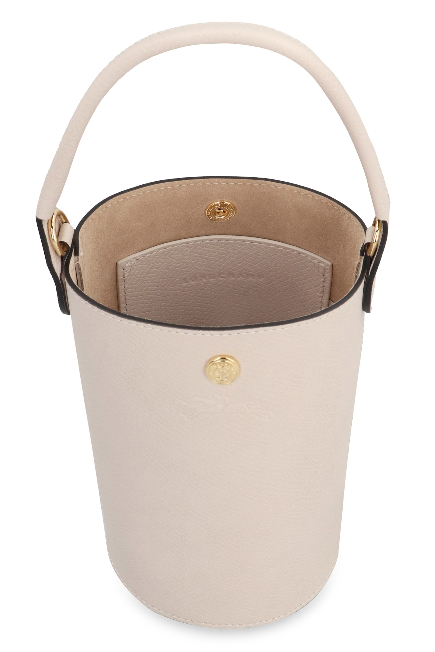 LONGCHAMP XS ÉPURE LEATHER BUCKET BAG 