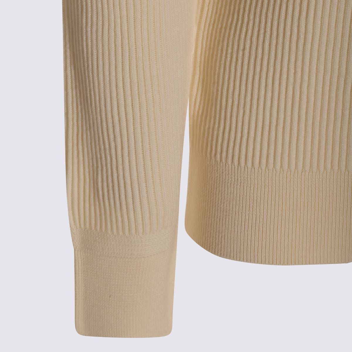 Stone Island Wool Blend Sweatshirt With Iconic Logo Patch And Timeless Design In Neutral