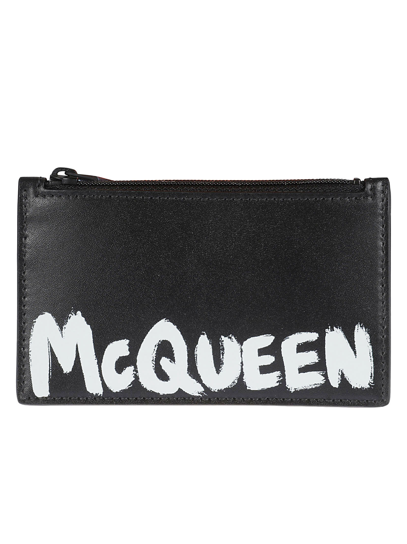 Alexander McQueen Mcqueen Zip Coin Card Holder