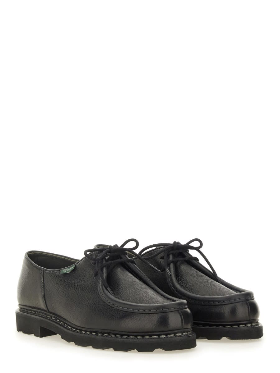Paraboot Lace-up Two Holes Michael In Black