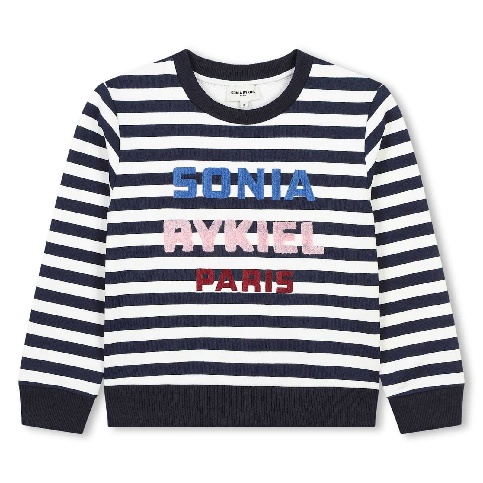 Sonia Rykiel Kids' Felpa Con Logo In White