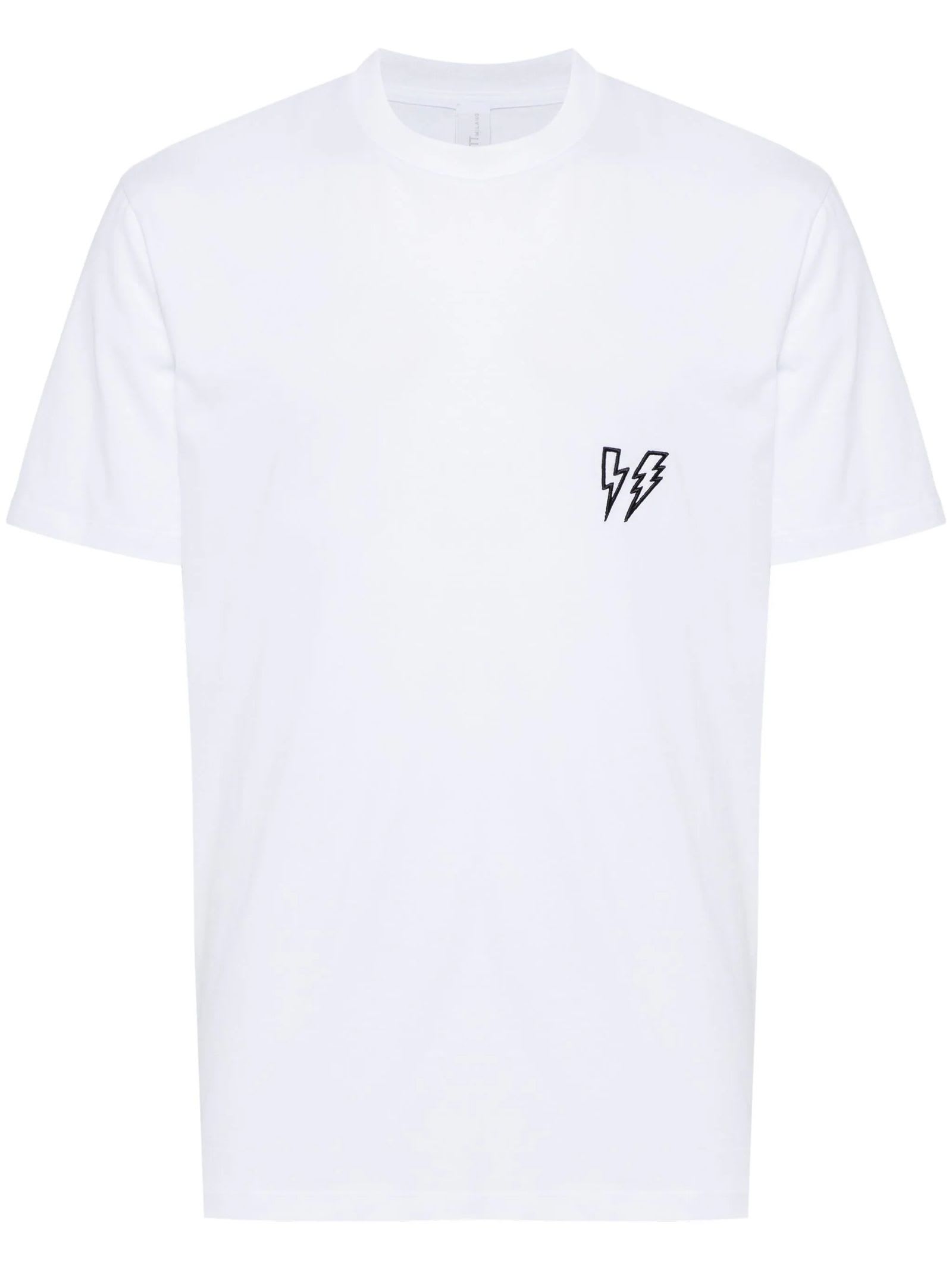 Shop Neil Barrett T-shirts And Polos White