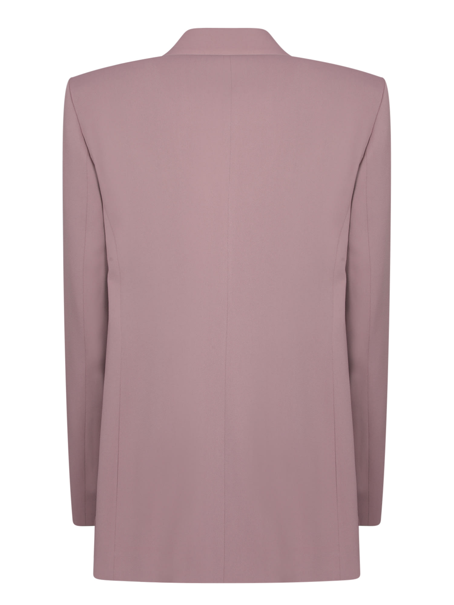 Shop Federica Tosi Pink Cady Blazer