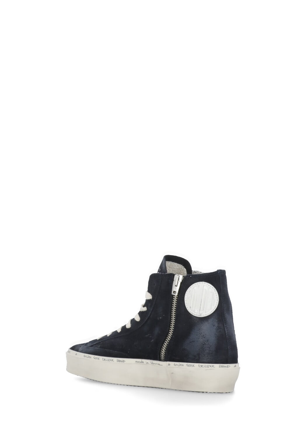 Shop Golden Goose Hi Francy Sneakers In Blue