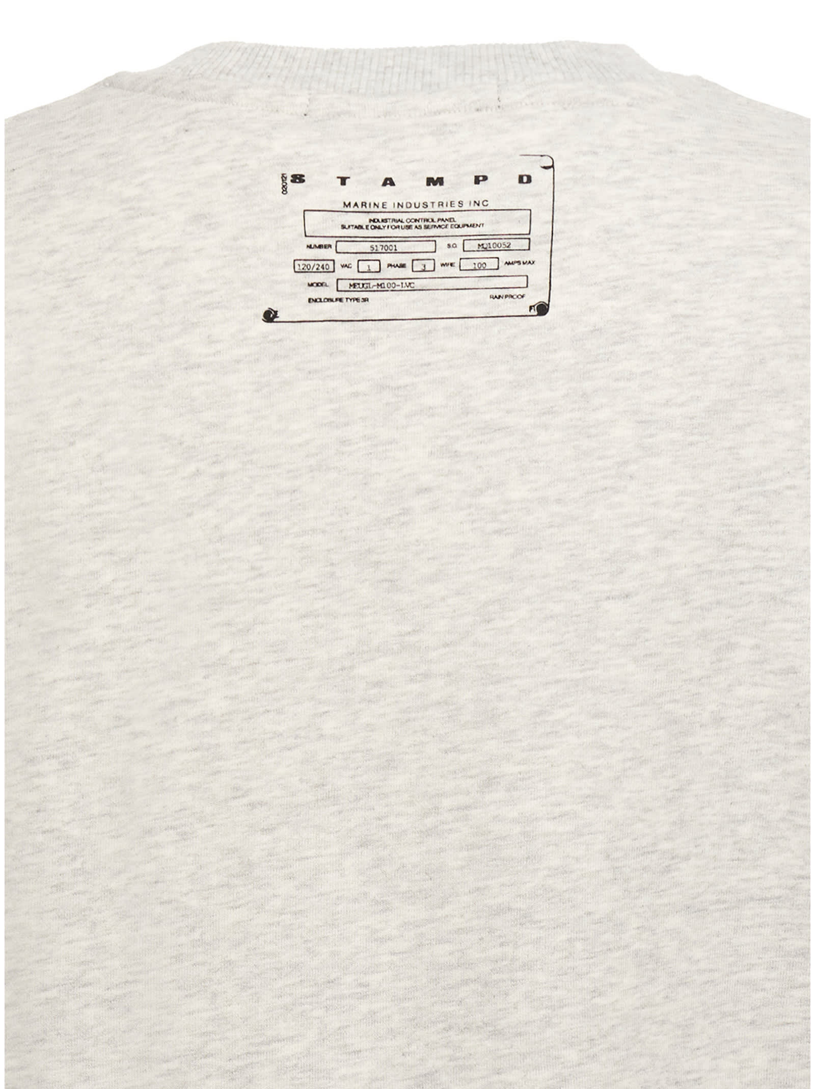 Shop Stampd 1993 Sweatshirt In Gray