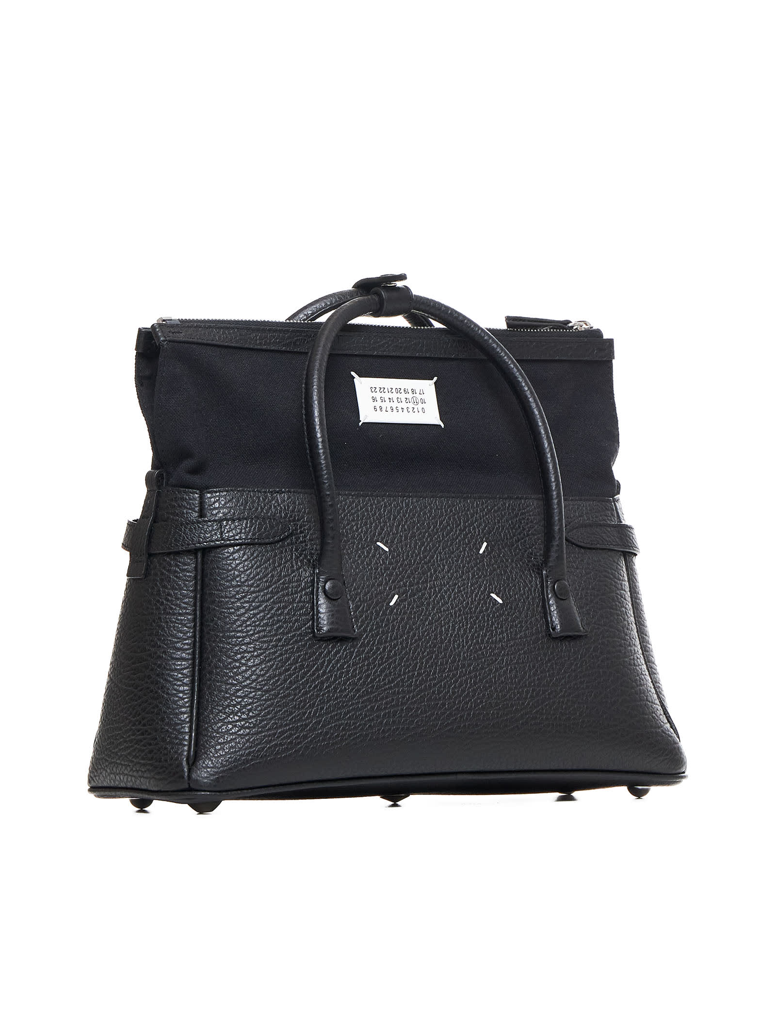 Shop Maison Margiela Tote In Black