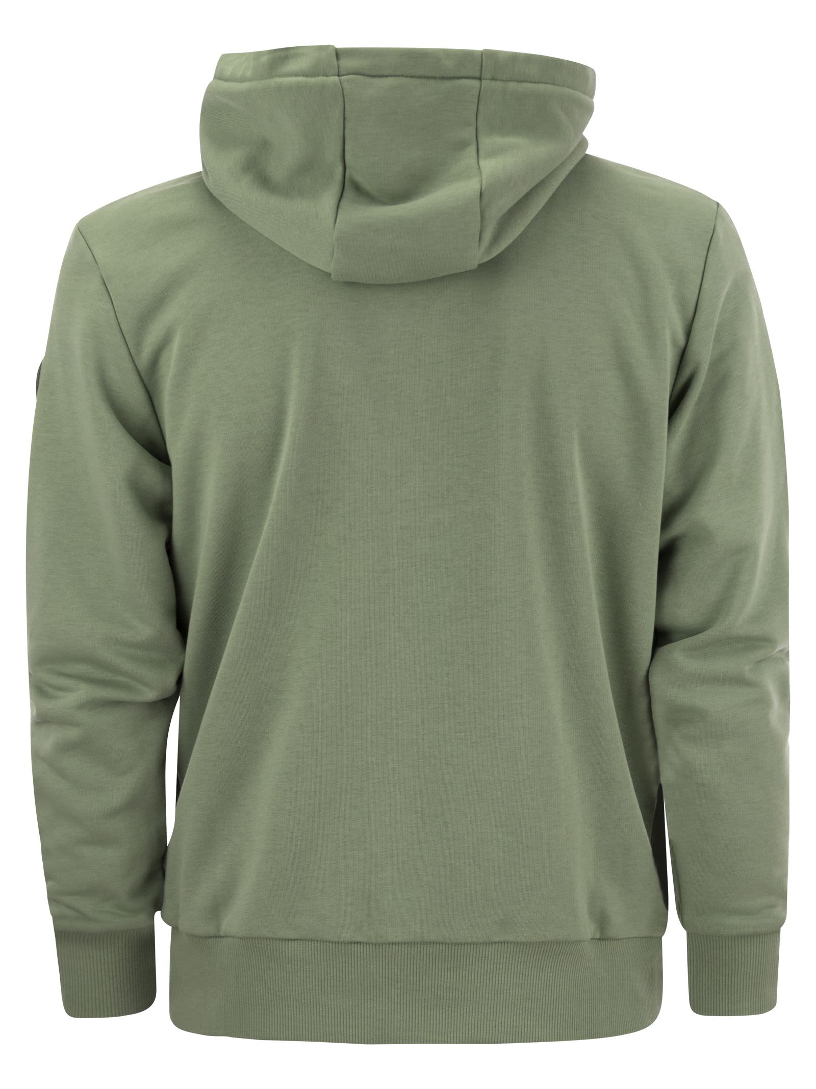 Shop Colmar Hooded Sweatshirt In Green