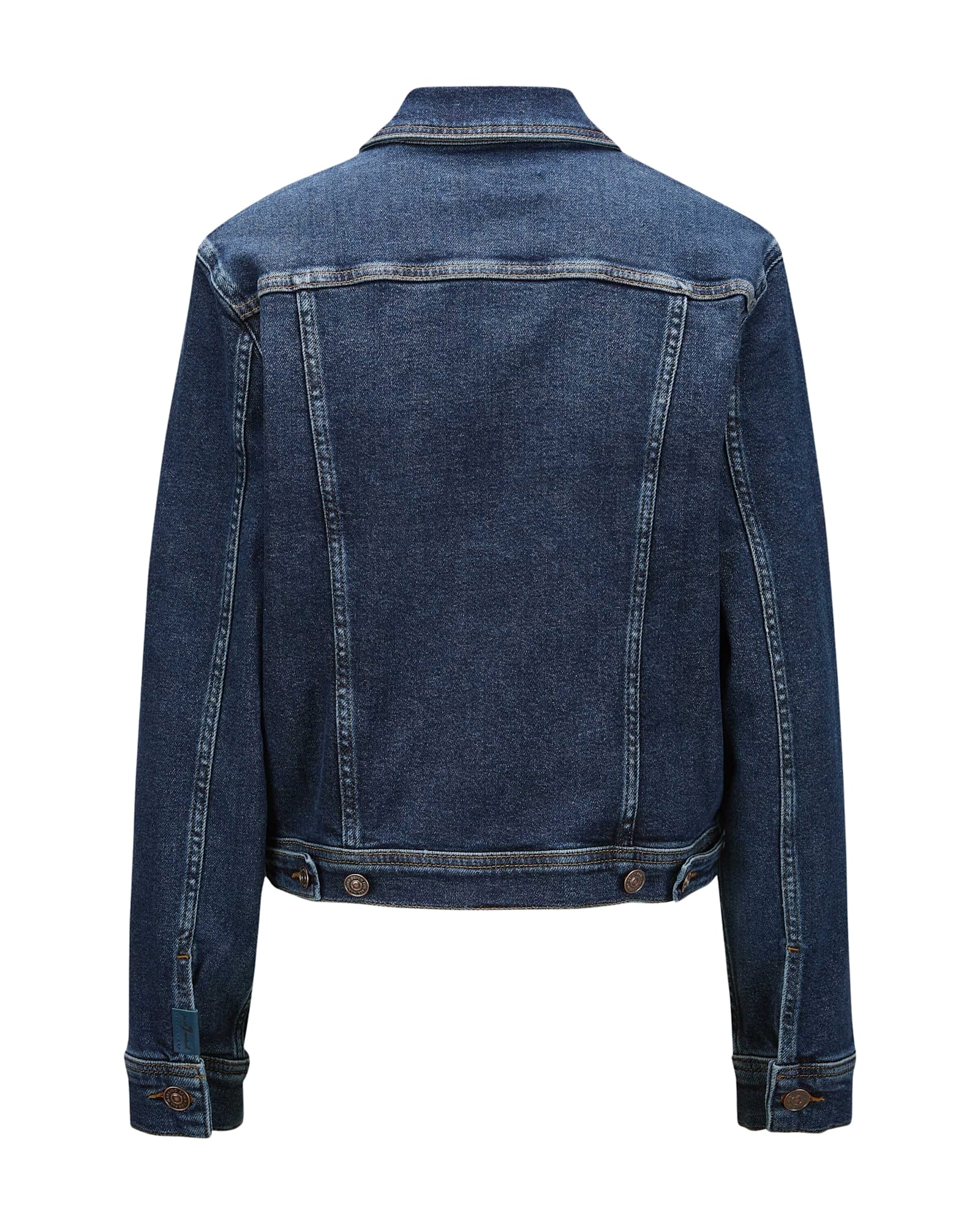 7 For All Mankind Classic Trucker Cisco In Blue
