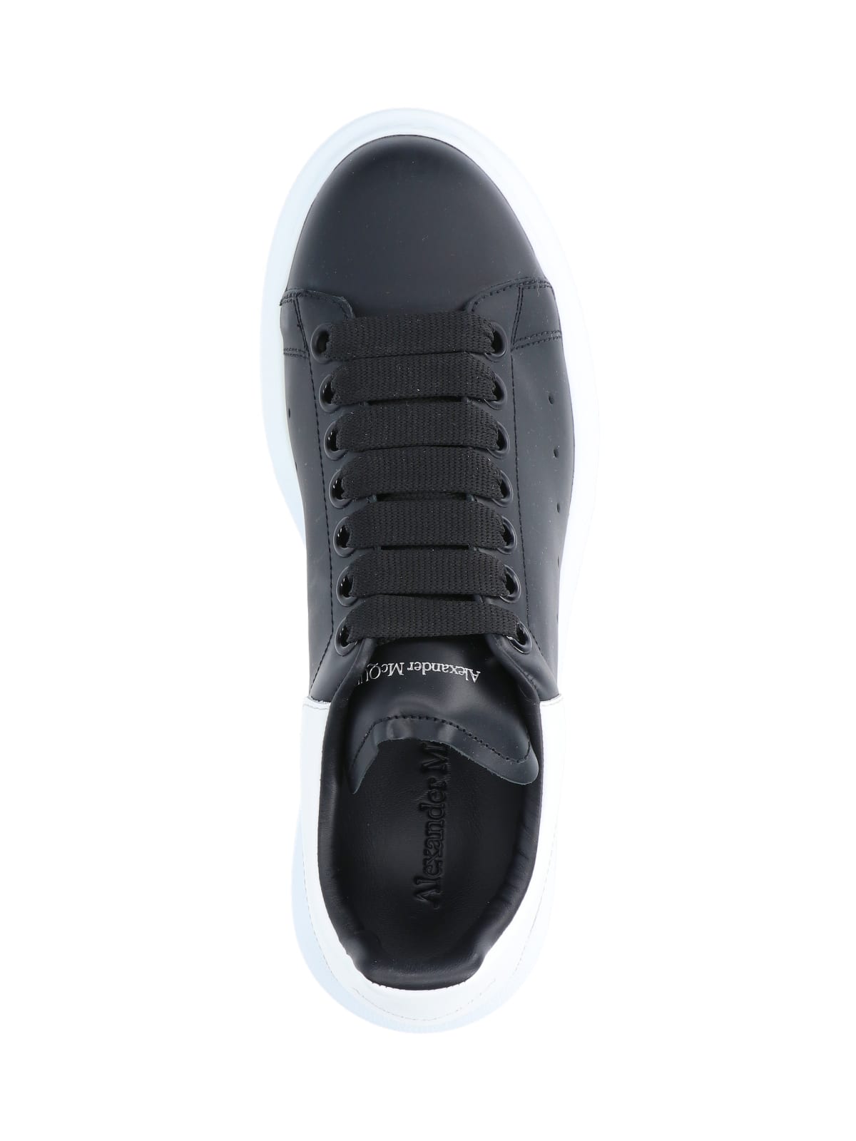 Shop Alexander Mcqueen Oversized Sole Sneakers In Black