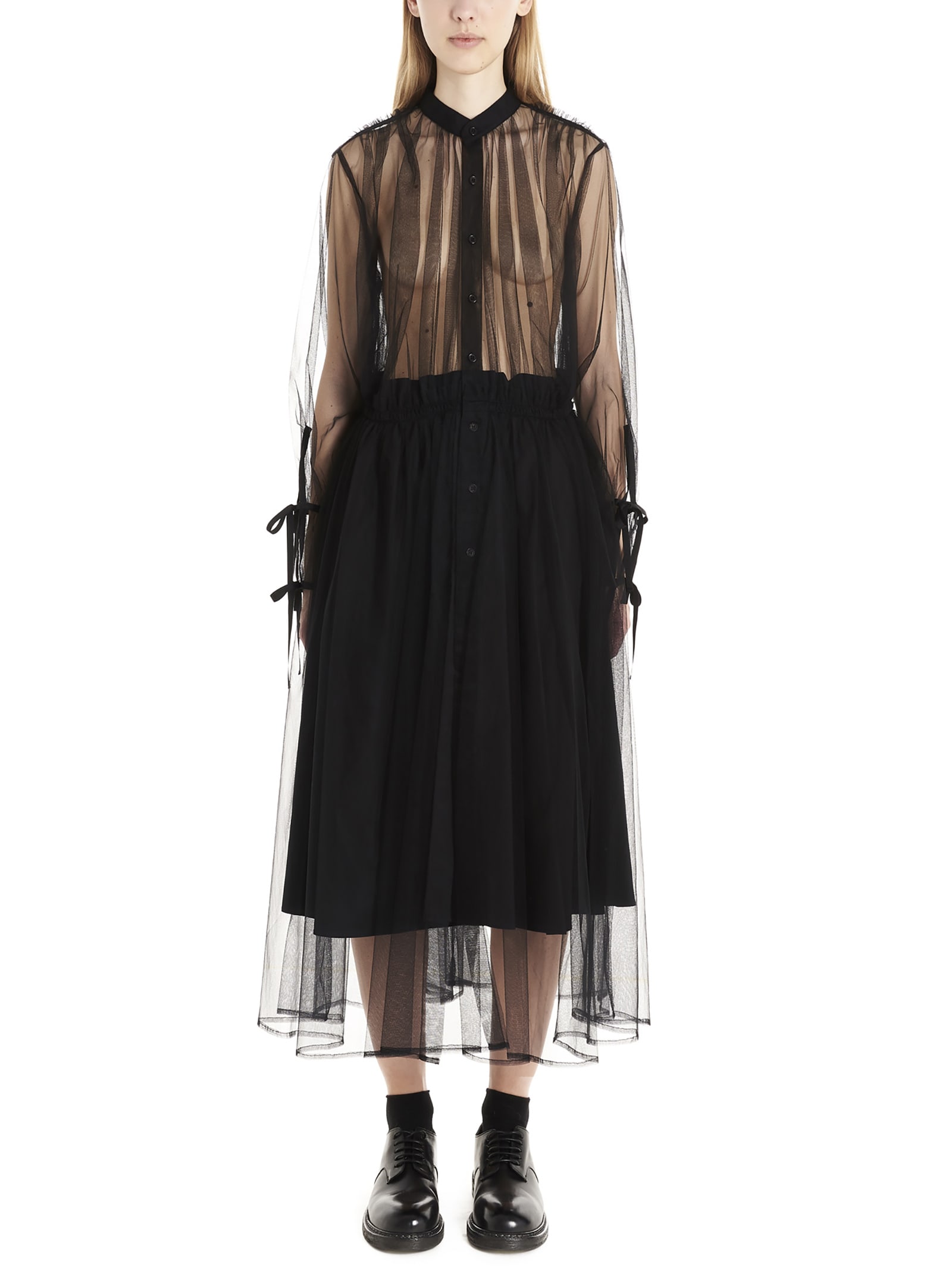 Noir Kei Ninomiya Dress In Black | ModeSens