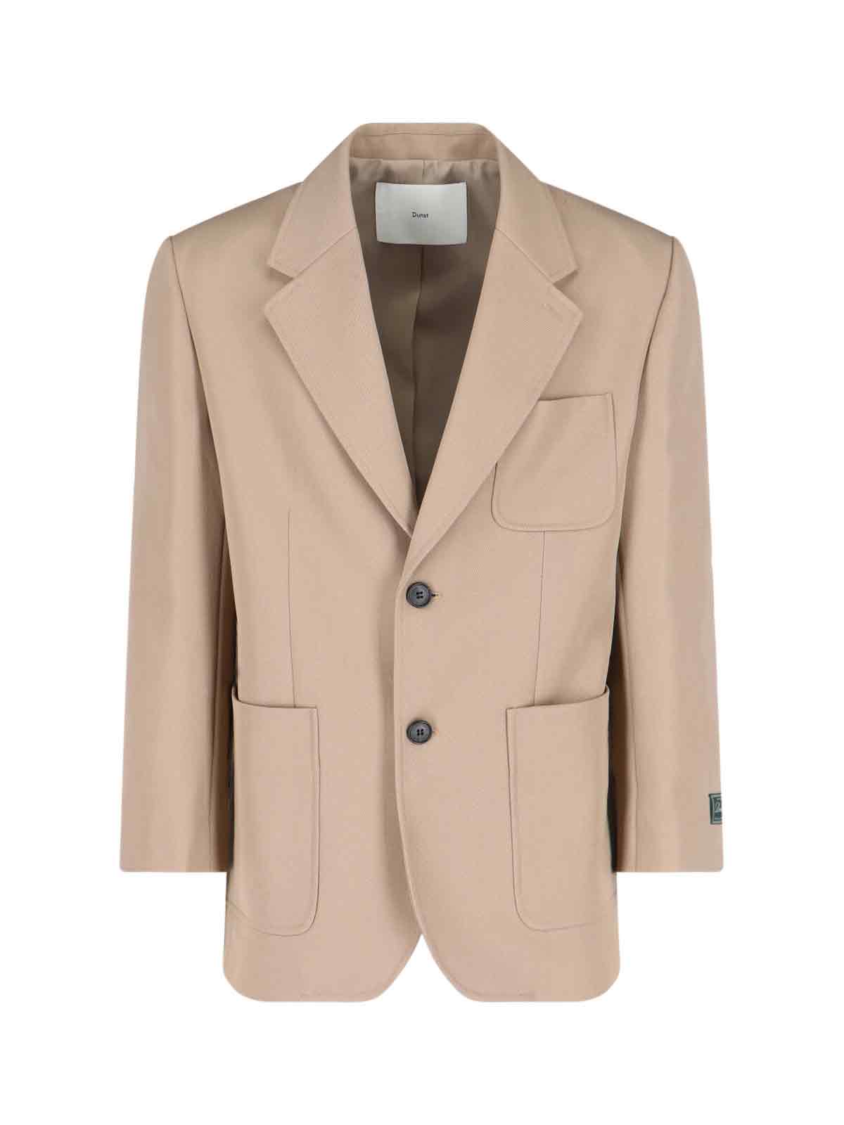 unisex Single-breasted Blazer