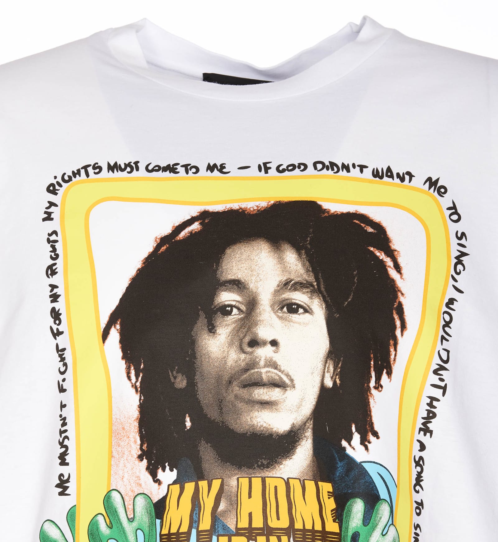 Shop Dsquared2 Bob Marley Skater T-shirt