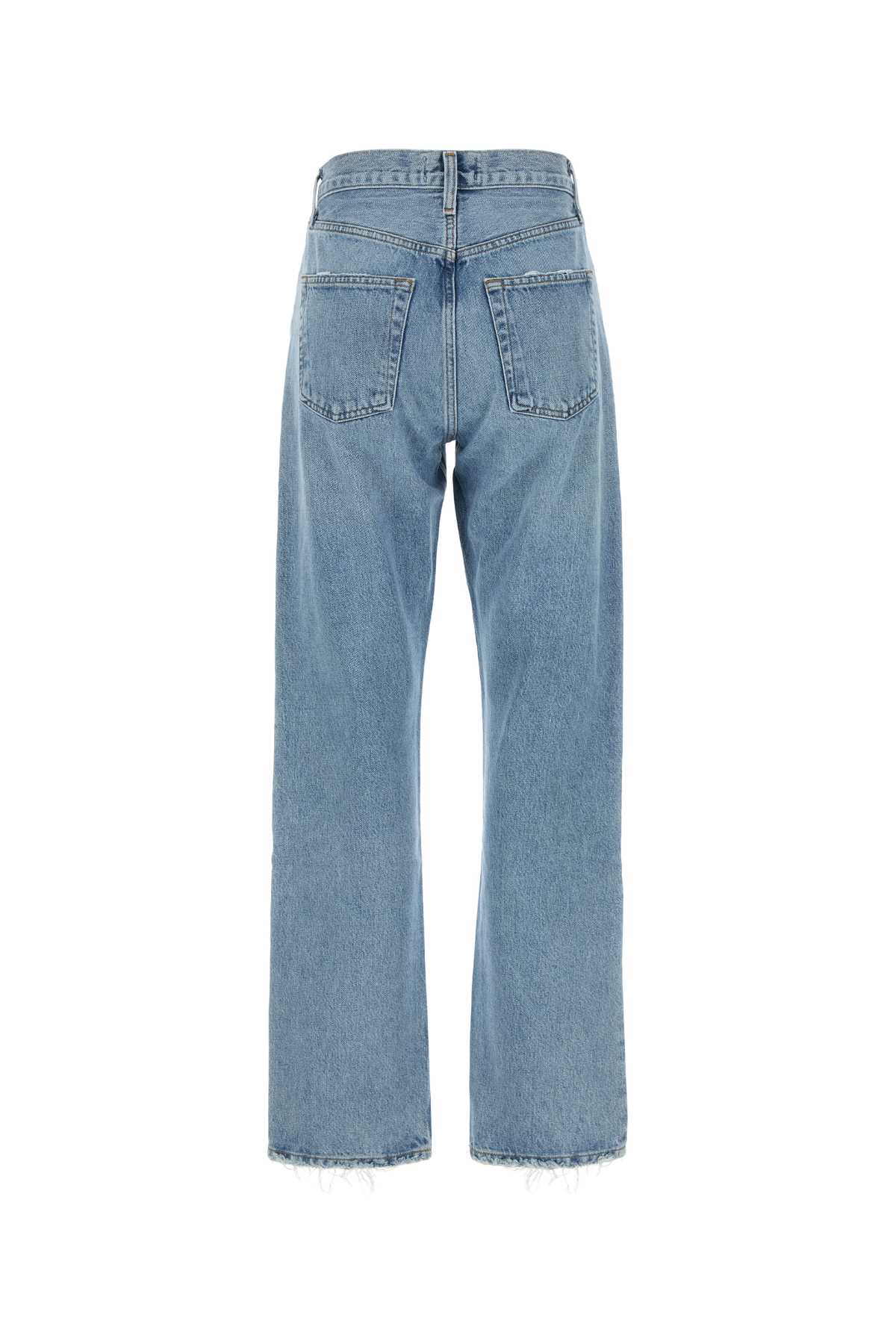 Agolde Valen Jeans In Regenerated Denim In Blue