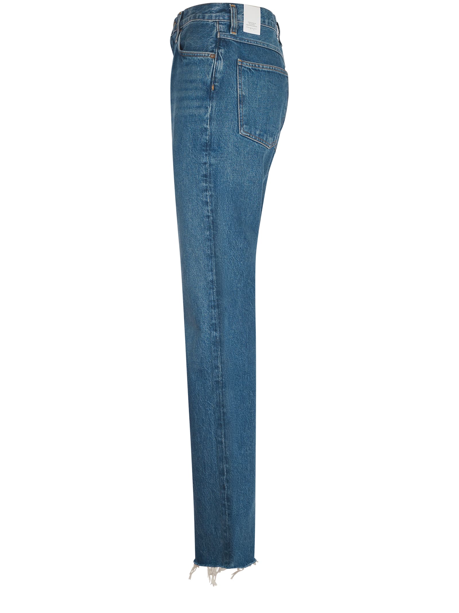 Agolde Flared Leg Jeans In Blue