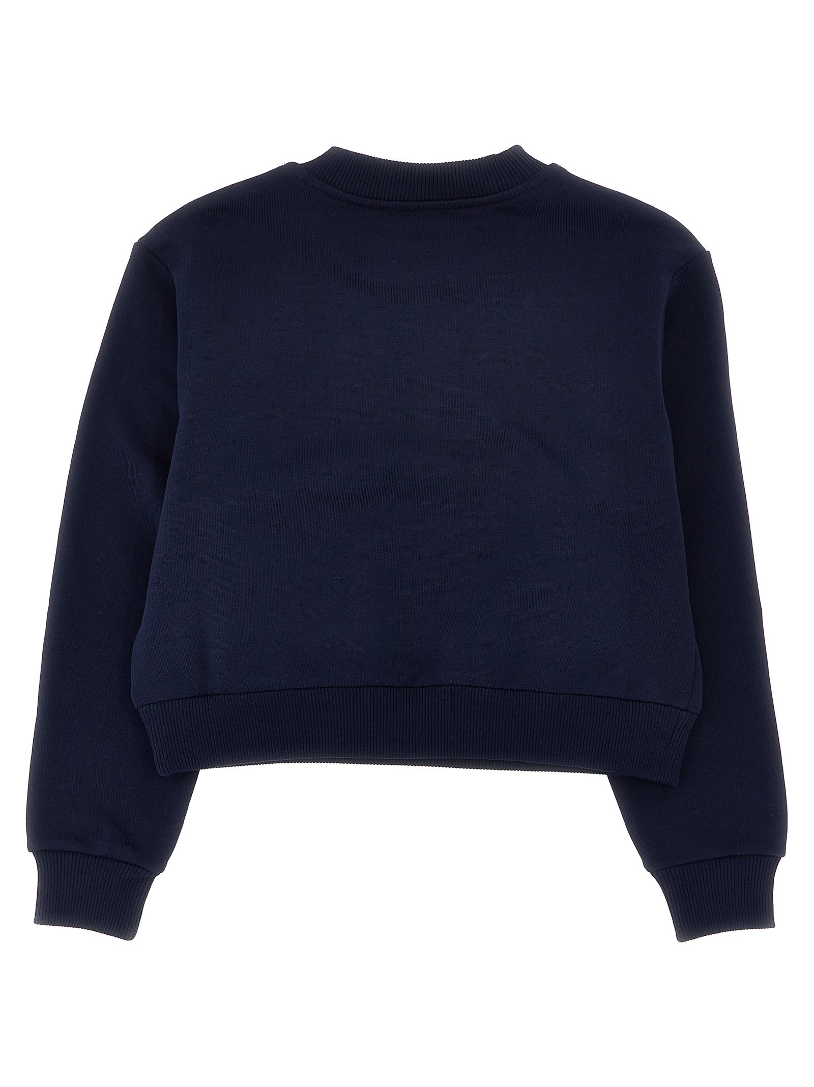 Shop Dolce & Gabbana Logo Sweatshirt In Blu